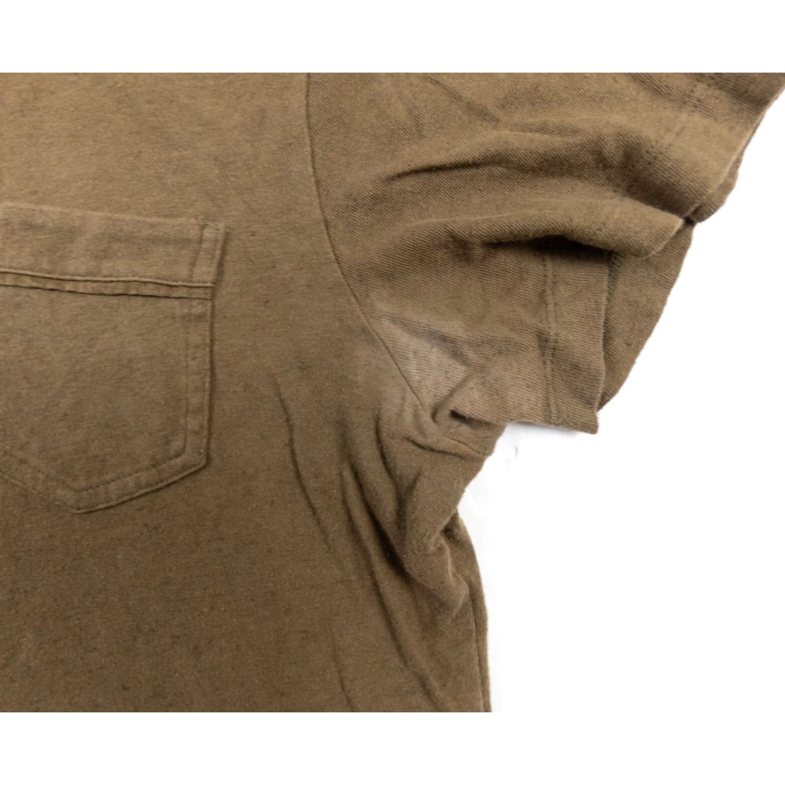 Billy Reid VINTAGE Billy Reid Mens Polo Shirt Large Brown Cotton Linen Short Sleeve Collared Preppy Size US L / EU 52-54 / 3 - 4 Thumbnail