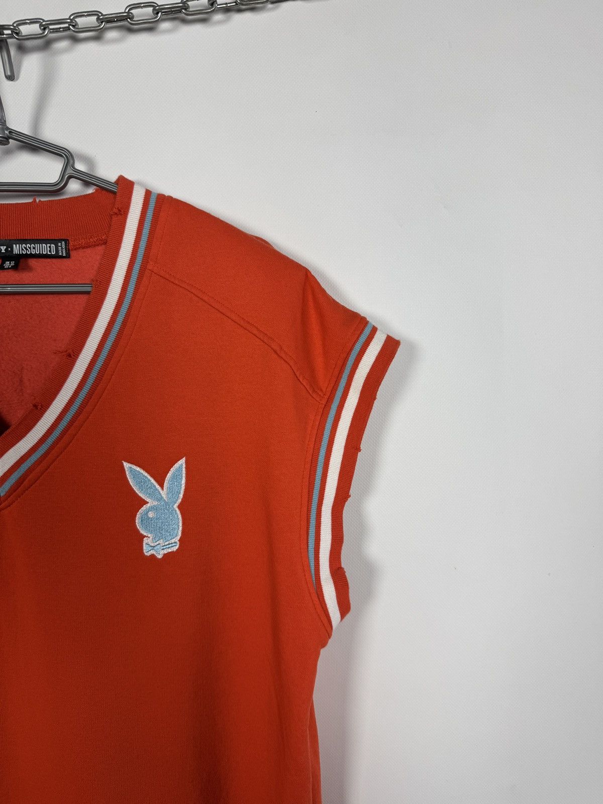 Playboy Playboy x Missguided 53 Logo Short Sleeve Sweatshirt Top Size M / US 6-8 / IT 42-44 - 3 Thumbnail