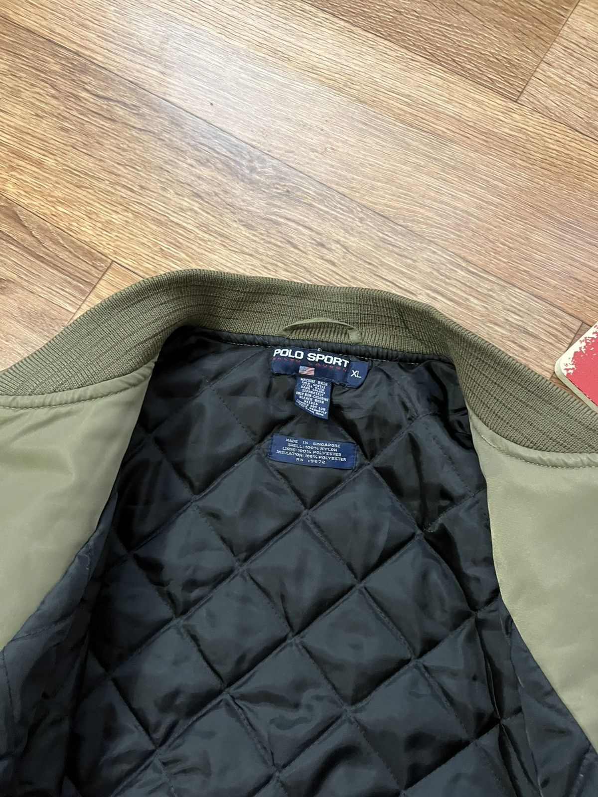 Polo Ralph Lauren Vintage Polo Sport MA-1 Ralph Lauren Bomber Aviator Jacket Size US M / EU 48-50 / 2 - 5 Thumbnail