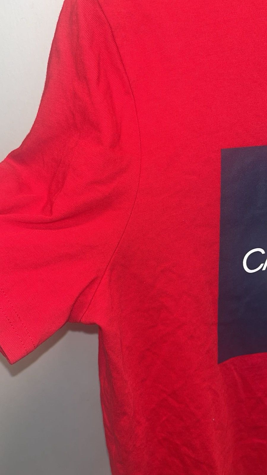 Calvin Klein Calvin Klein Red white & blue shirt with Ck Logo Size US M / EU 48-50 / 2 - 8 Thumbnail