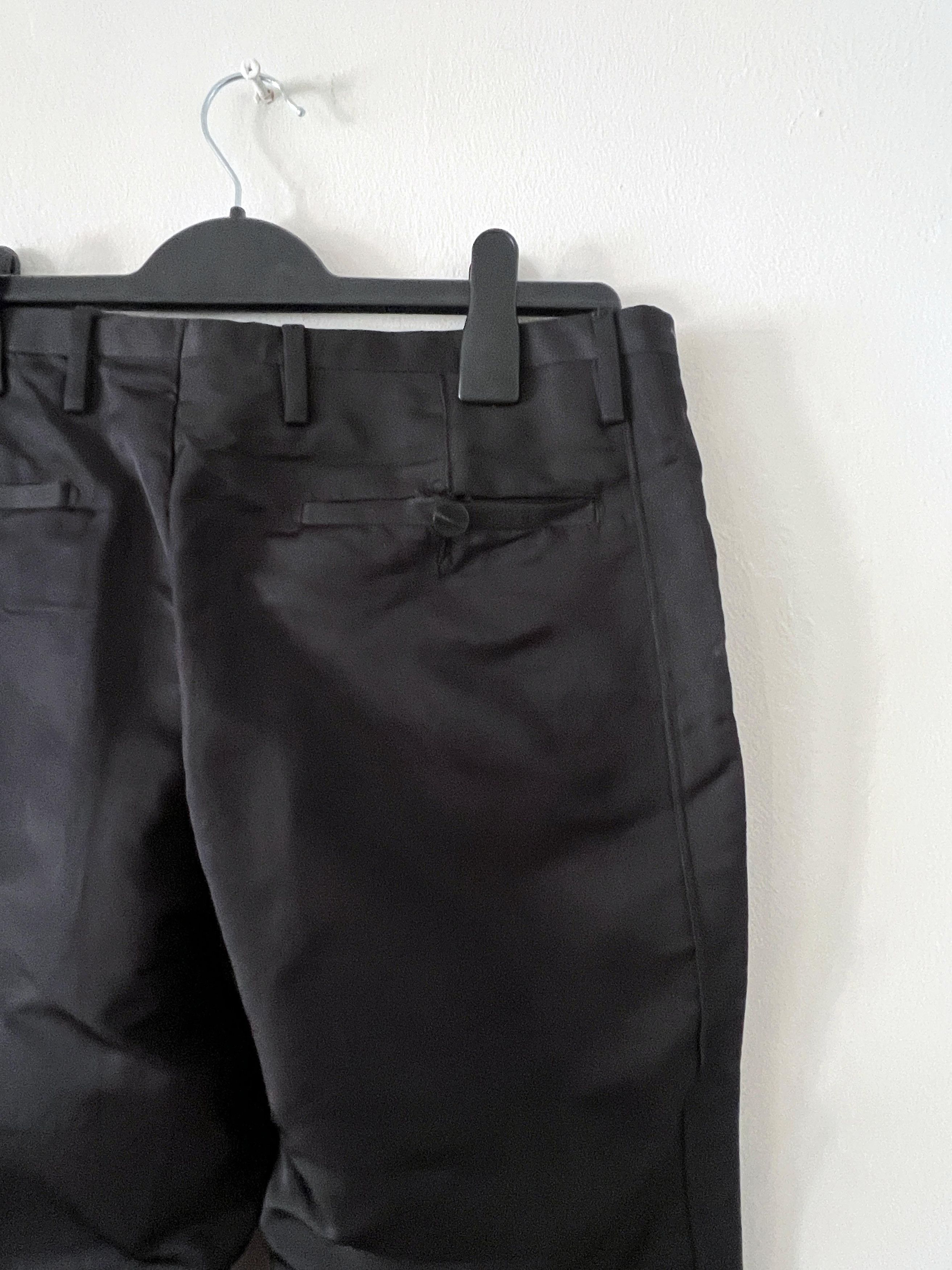 Lanvin Lanvin Silk Runway Spring 2010 Black Trousers, Alber Elbaz Size US 30 / EU 46 - 10 Thumbnail