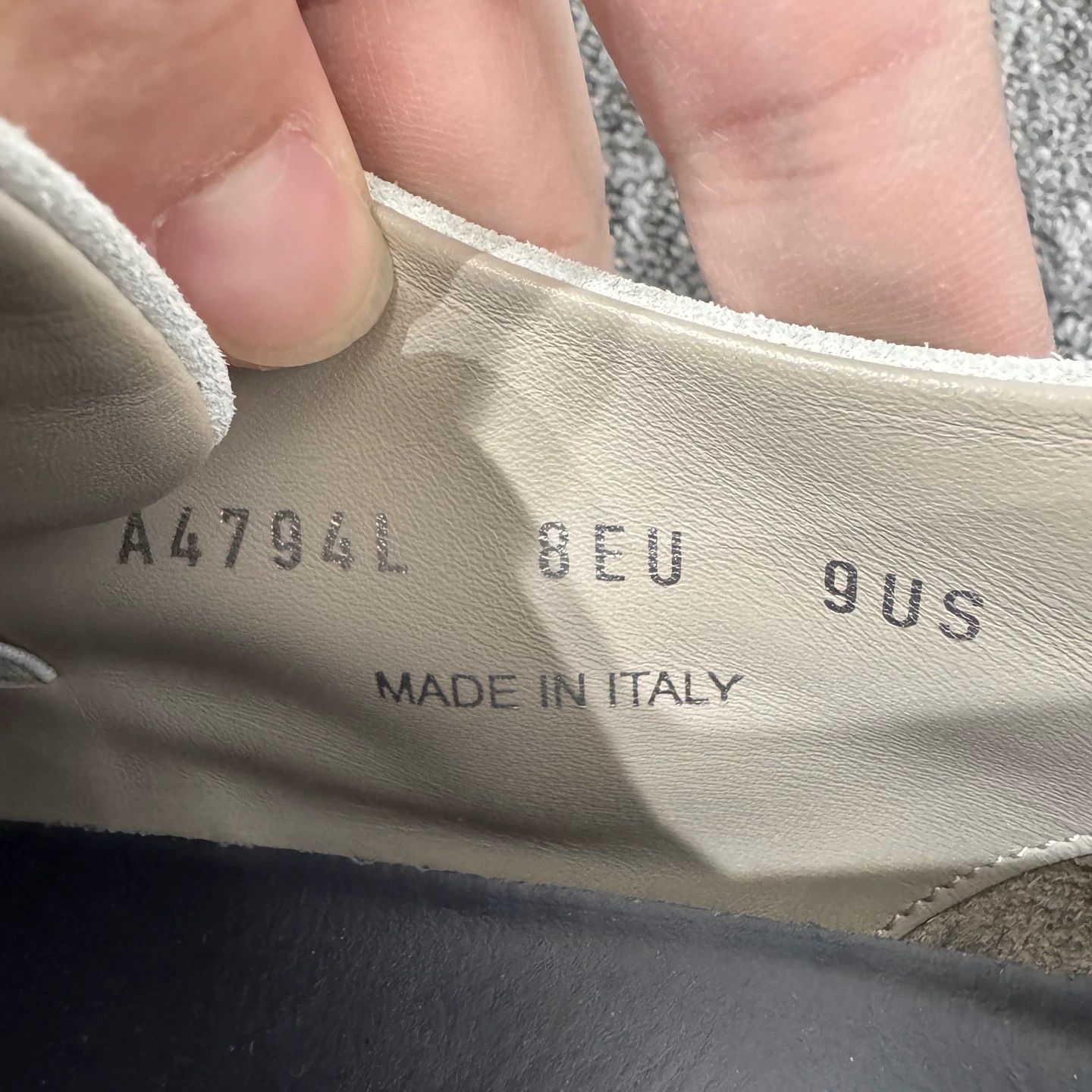 Fear of God Fear of God x Zegna Suede Low Top Sneakers 9 US 95 New Size US 9 / EU 42 - 5 Thumbnail
