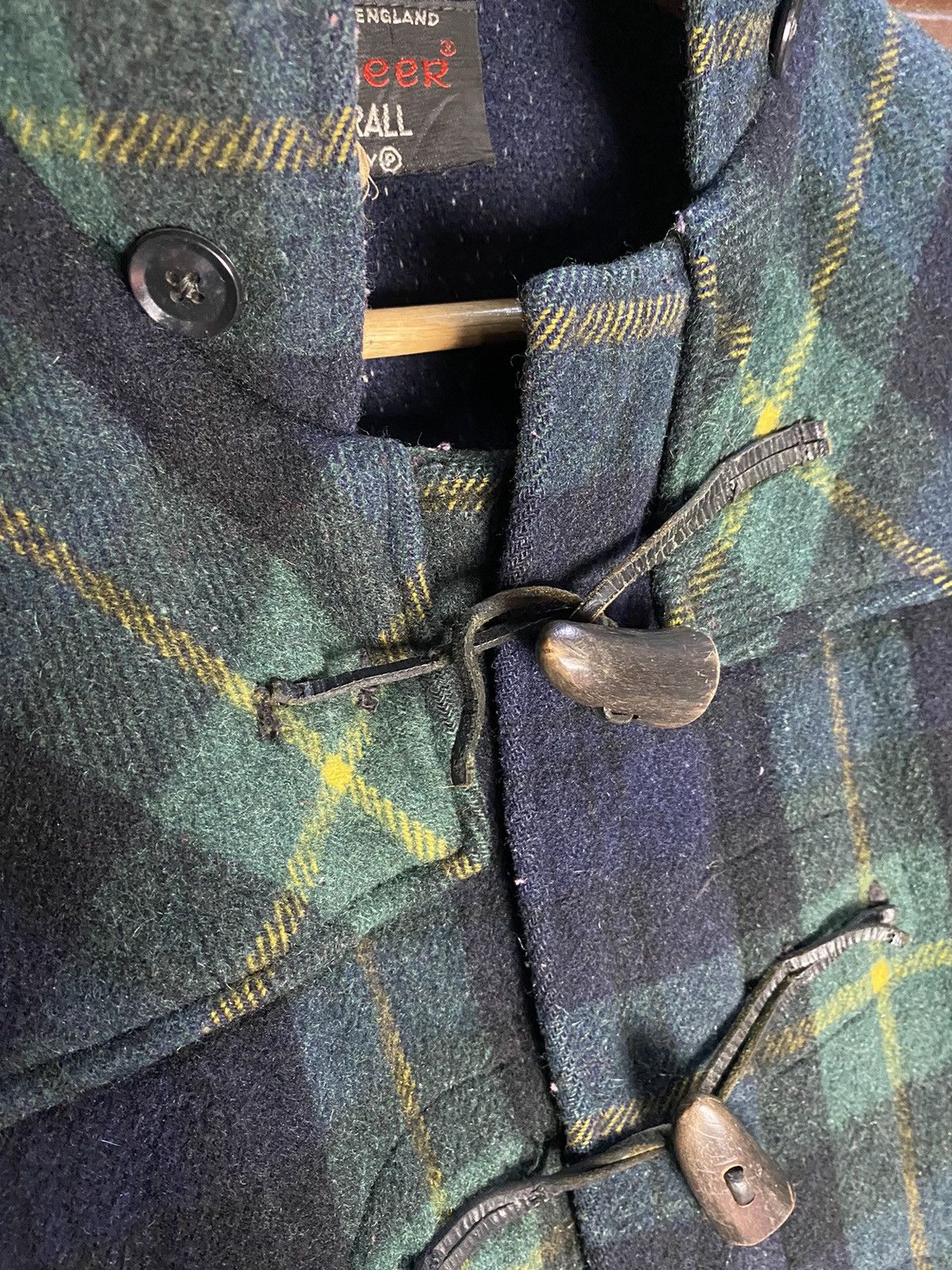 Vintage Gloverall Duffle Plaid Wool Jacket