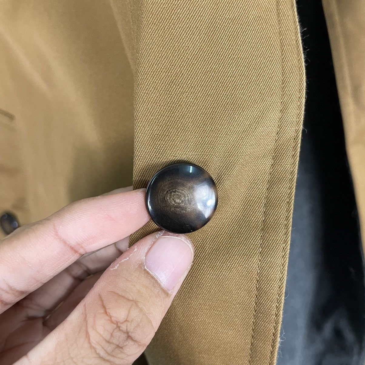 Designer × Japanese Brand × Vintage 💥RAMOSPORT RICH BROWN PARKA SHAWL COLLAR JACKET Size US L / EU 52-54 / 3 - 14 Thumbnail