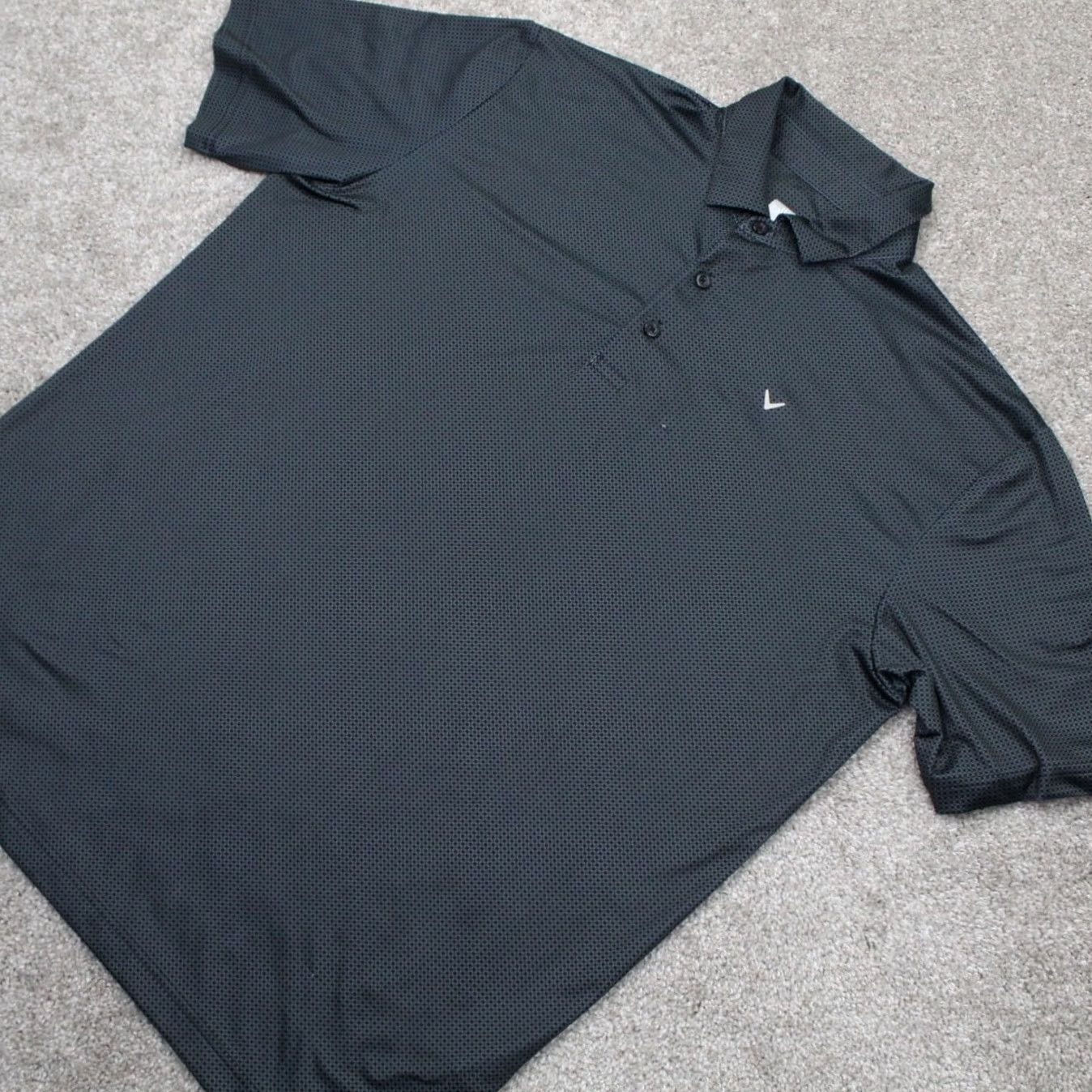 Callaway Callaway Opti-Dri Polo Shirt Mens Large Gray Short Sleeve Golf Stretch Pullover Size US L / EU 52-54 / 3 - 3 Thumbnail
