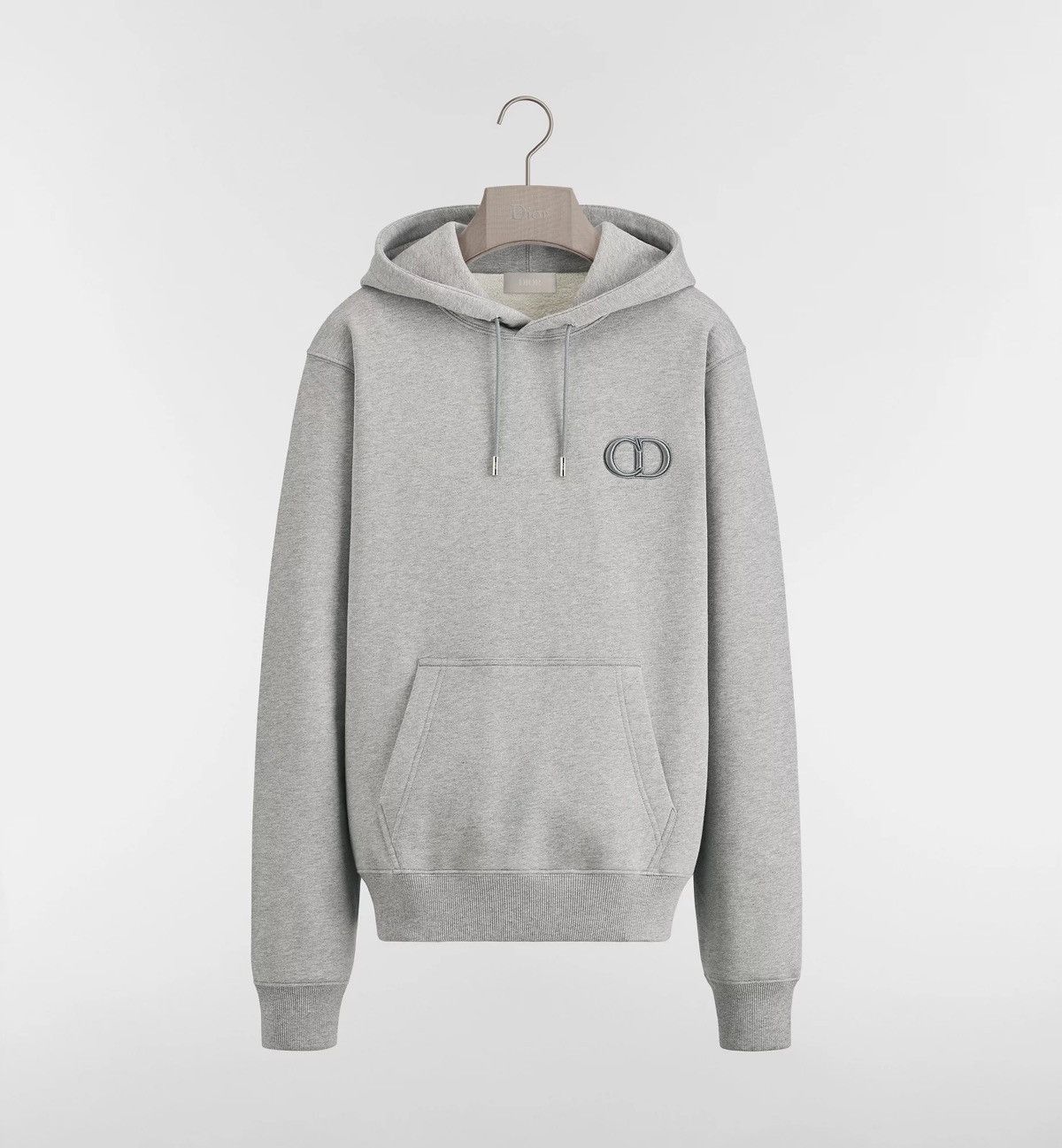 Dior Dior CD Icon Hoodie Grey Cotton Fleece Size US M / EU 48-50 / 2 - 1 Thumbnail