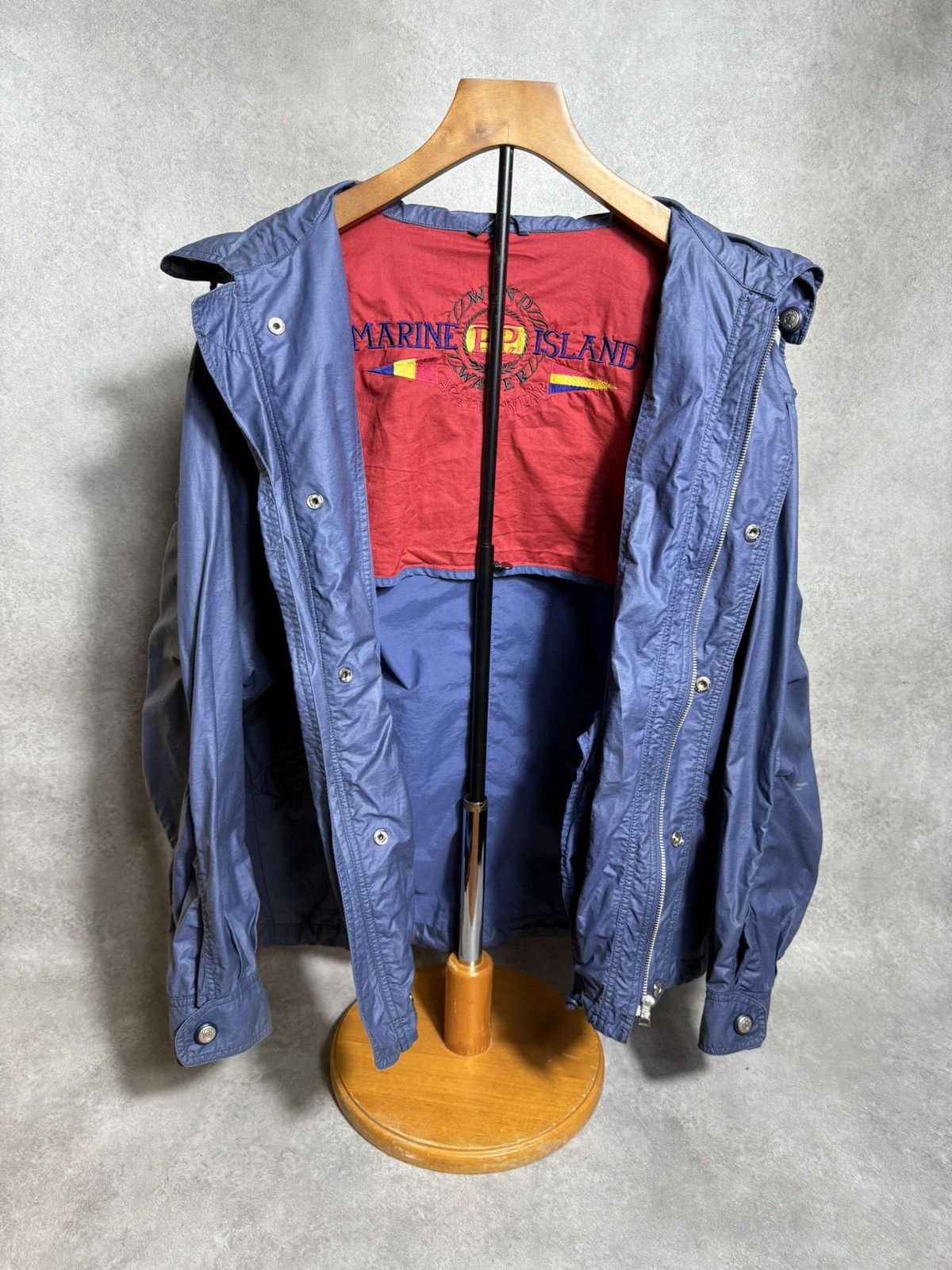 Vintage Jacket Vintage 80s Marine Island Outdoor Tech Size US M / EU 48-50 / 2 - 5 Thumbnail