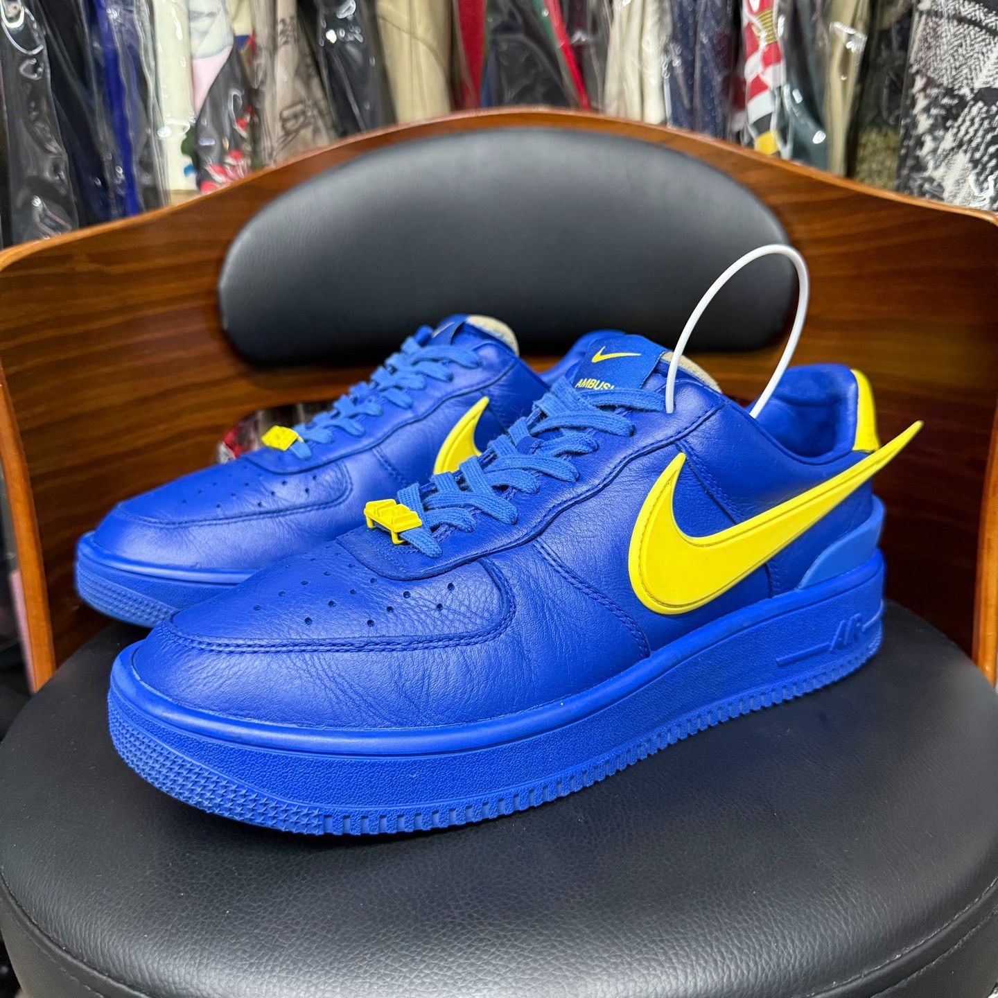 Nike Ambush AF1 Collab Yellow Lowtop Sneakers 43 Men Size US 10 / EU 43 - 1 Thumbnail