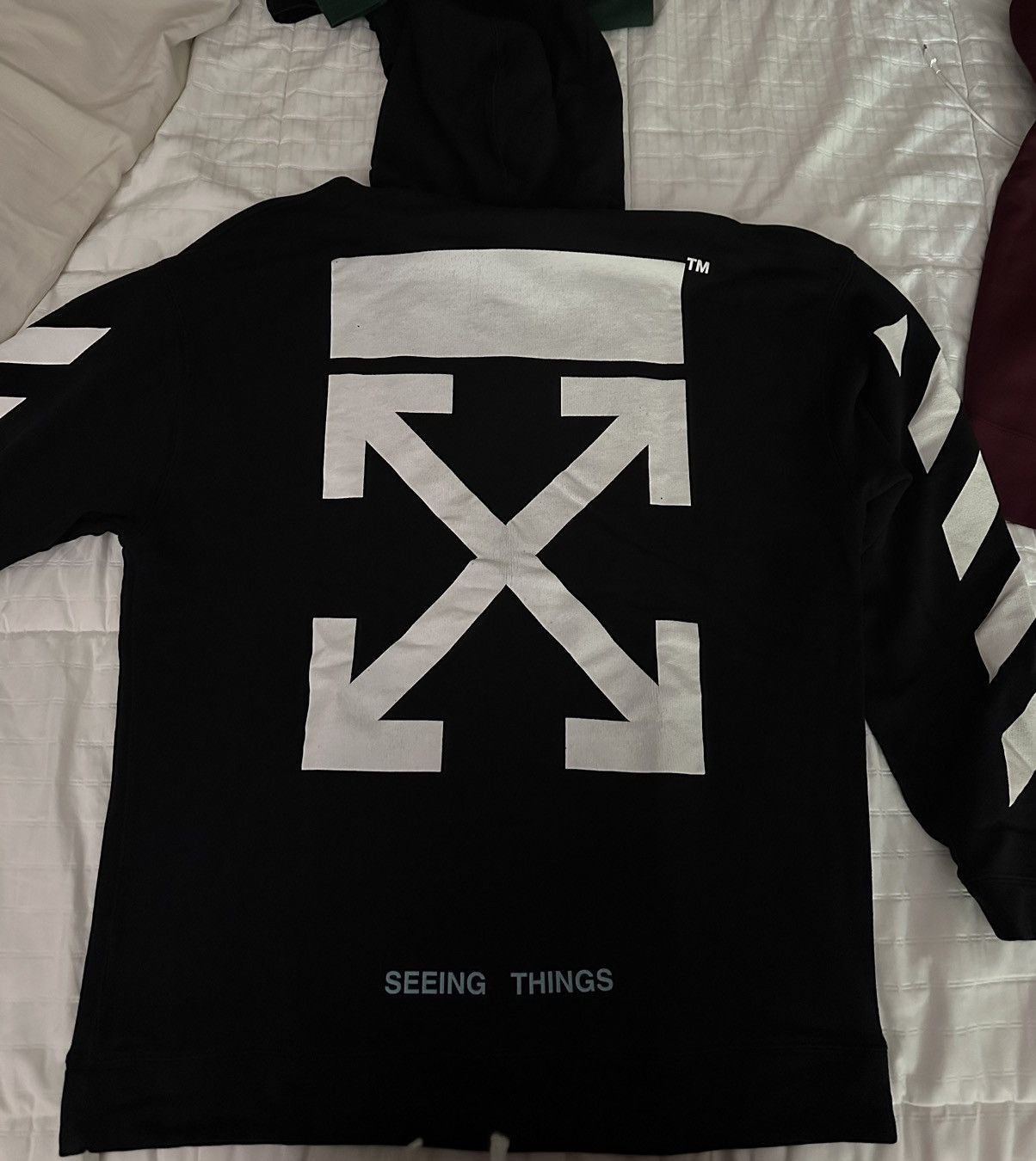 Off-White Off-White Seeing Things Hoodie Oversize Size US M / EU 48-50 / 2 - 9 Thumbnail