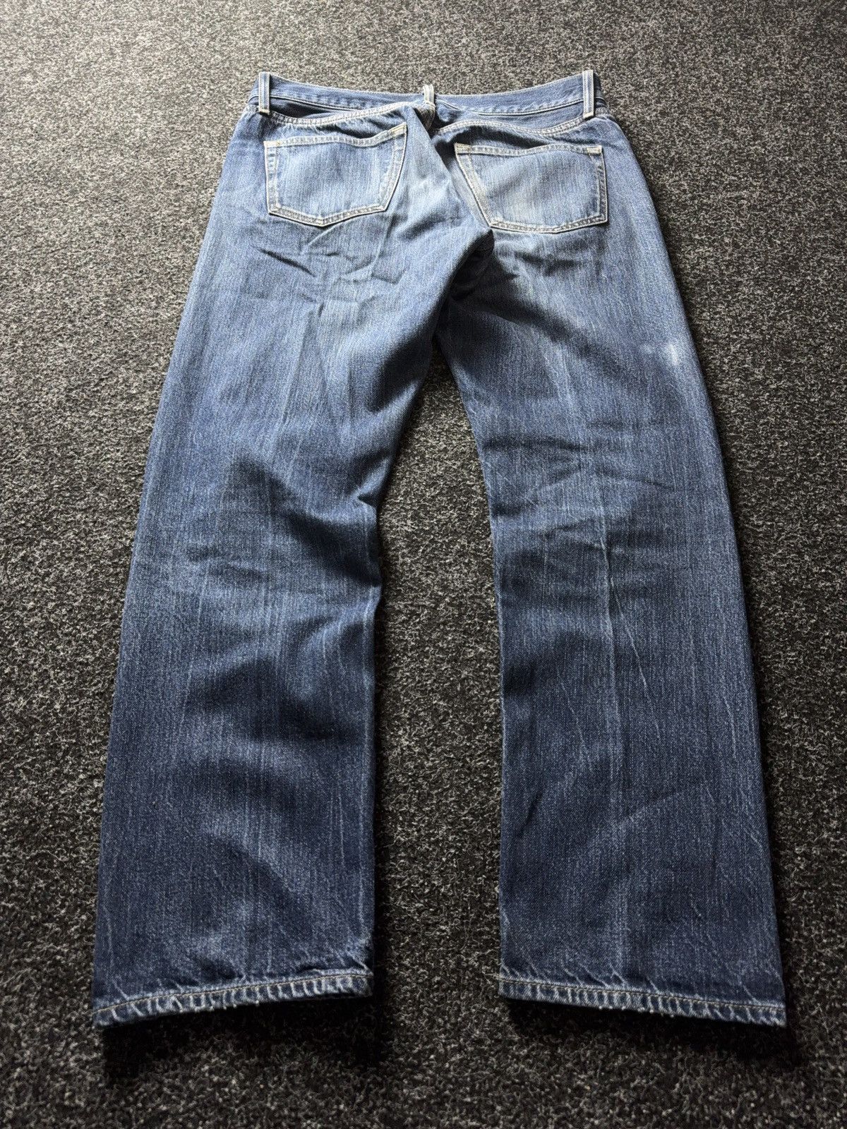 Uniqlo Japanese 00s Y2K UNIQLO Selvedge Regular Fit Jeans Size US 32 / EU 48 - 16 Thumbnail