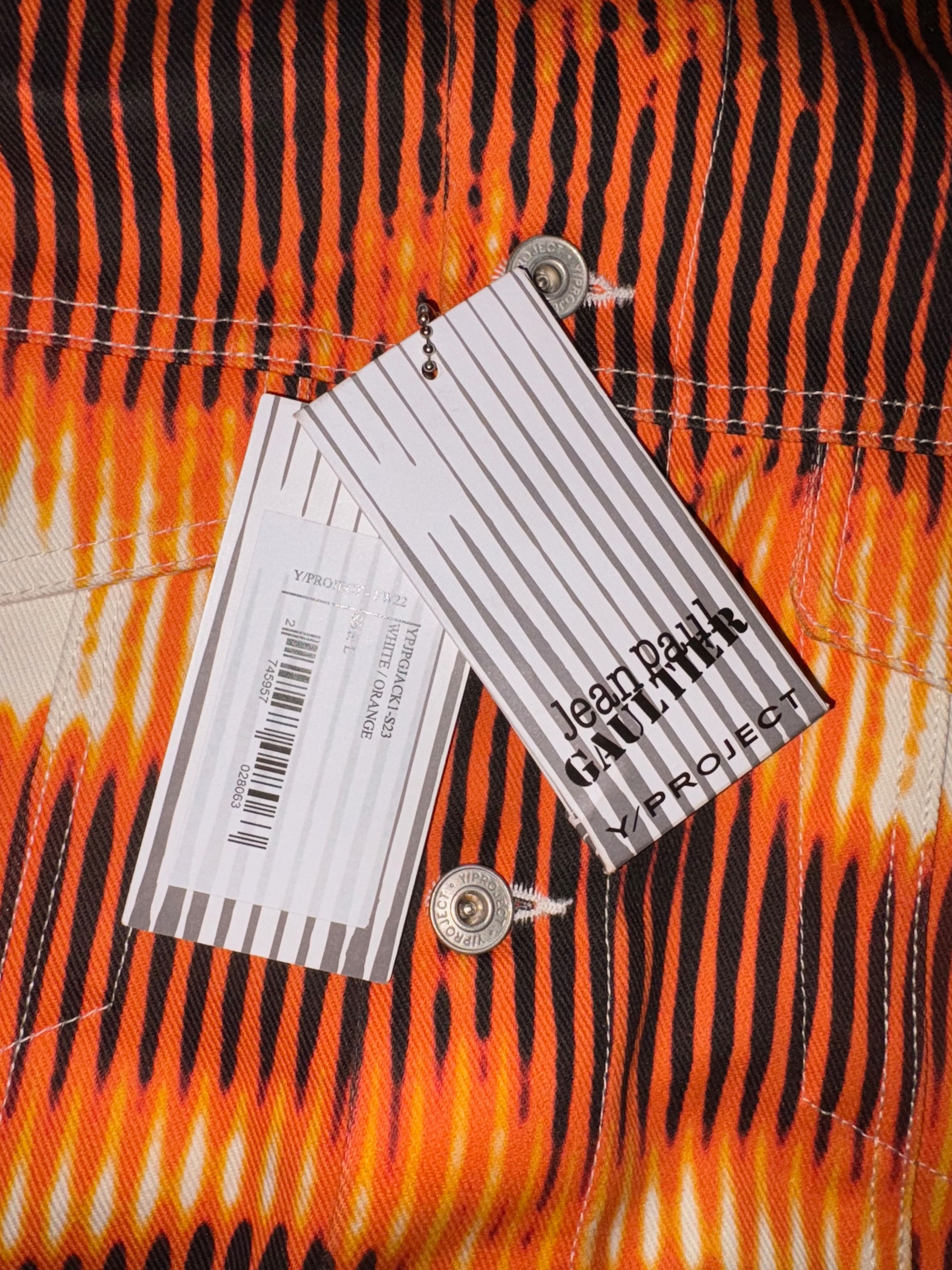 Jean Paul Gaultier × Y/Project Body morph trompe l'oeil denim jacket Size US L / EU 52-54 / 3 - 7 Thumbnail