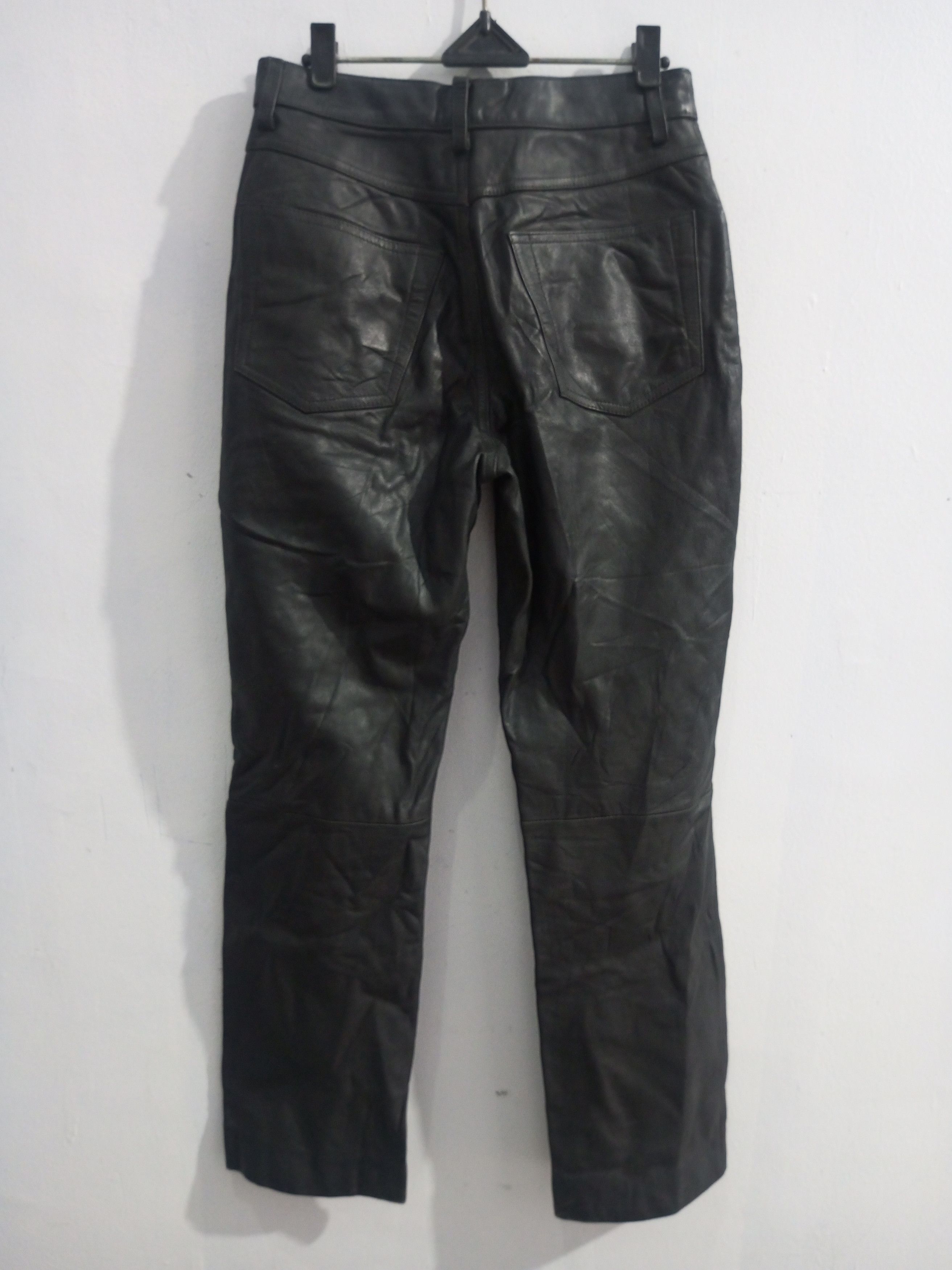 Beams Japan Vintage Beams Leather pants Size US 28 / EU 44 - 1 Thumbnail