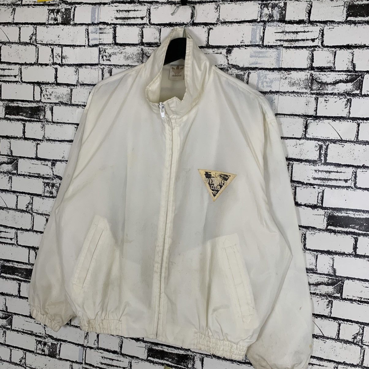 Adidas × Designer × Vintage Vintage Adidas Weather Club Zipper Light Jacket Medium Size Size US M / EU 48-50 / 2 - 2 Thumbnail