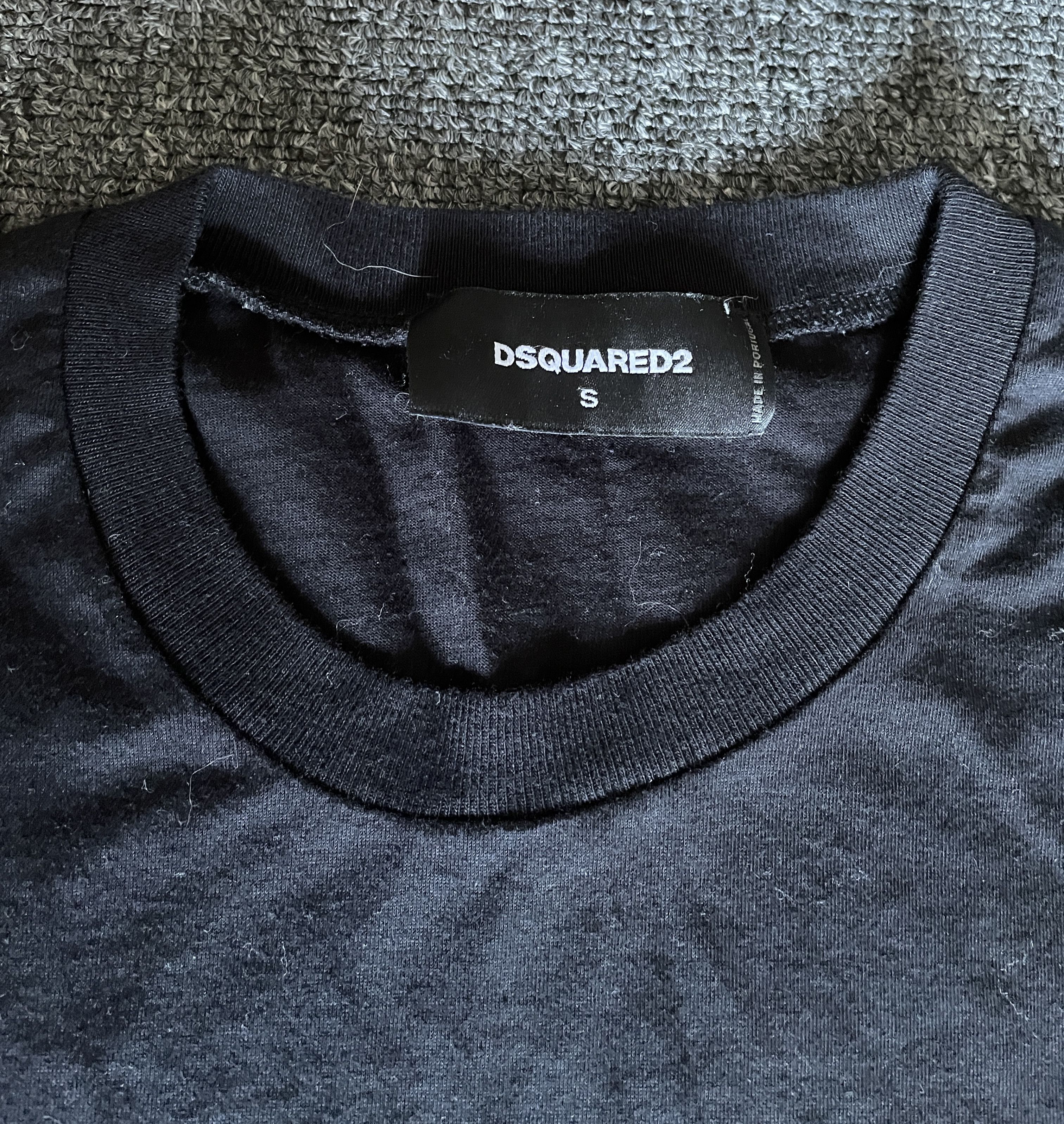 Dsquared2 Dsquared2 black t-shirt size S unisex Size US S / EU 44-46 / 1 - 4 Thumbnail