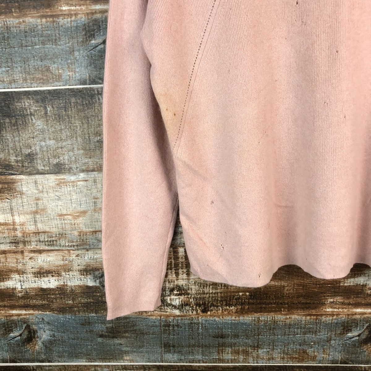 Homespun Knitwear × Japanese Brand Senk Ma Pink Knitwear #A1844 Size M / US 6-8 / IT 42-44 - 7 Thumbnail