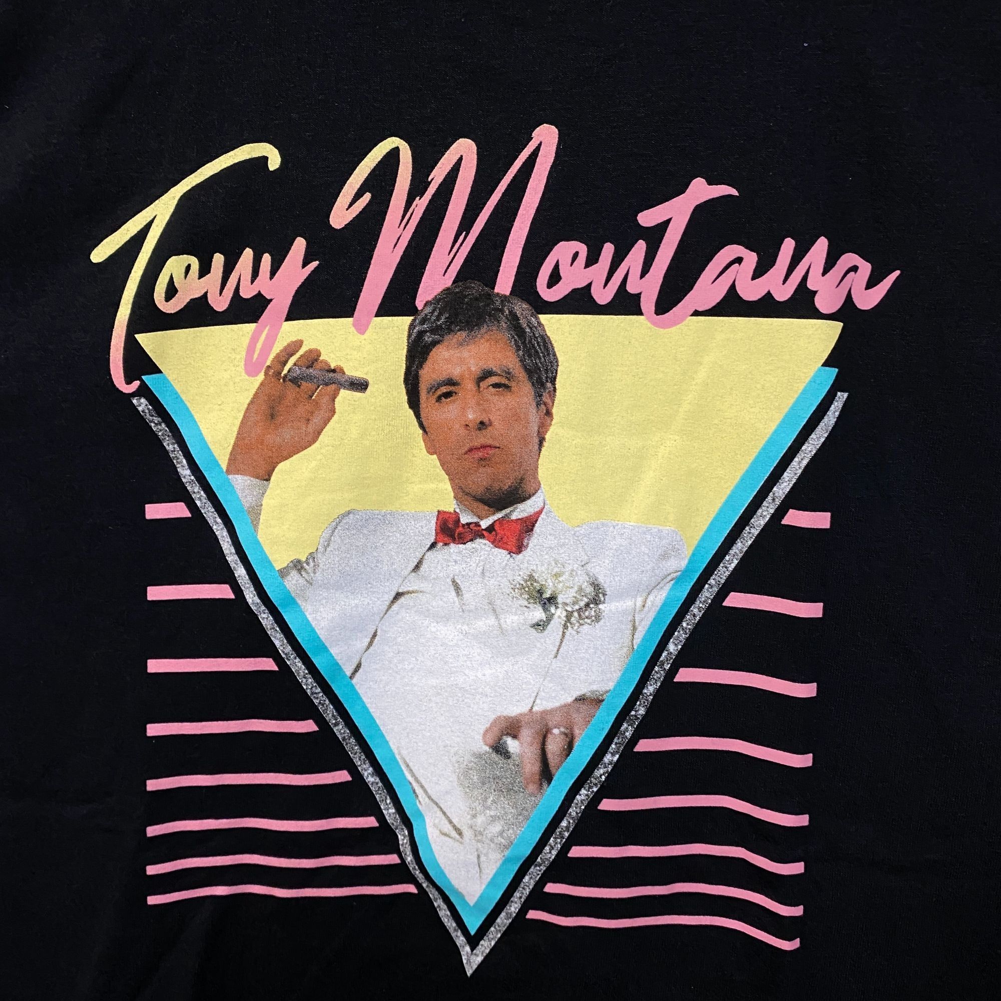 Ripple Junction Tony Montana Miami Drug Lord Scare Face Movie Promo Tee L Size US L / EU 52-54 / 3 - 2 Thumbnail