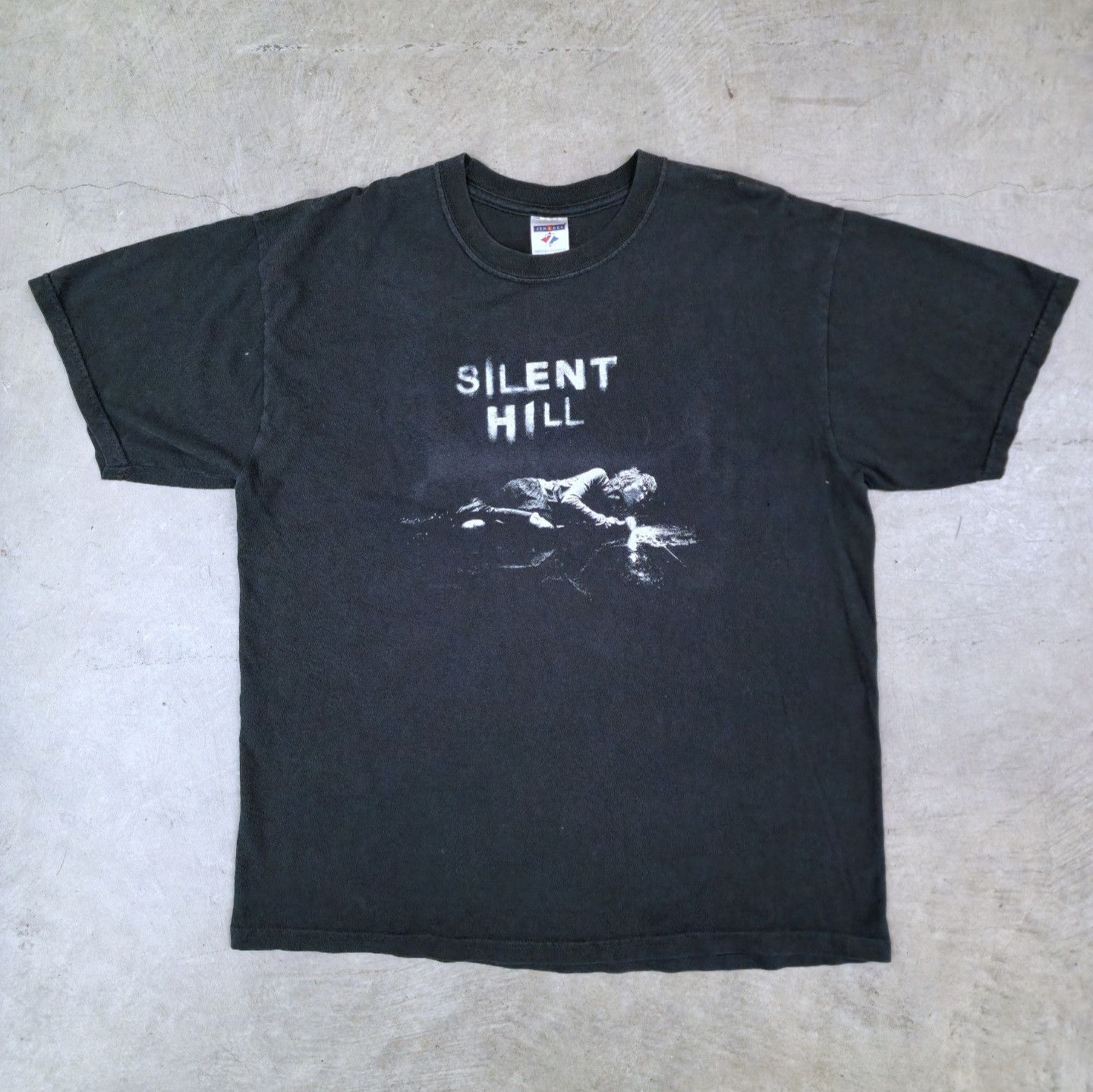 90’s silent outlets hill video game promo shirt