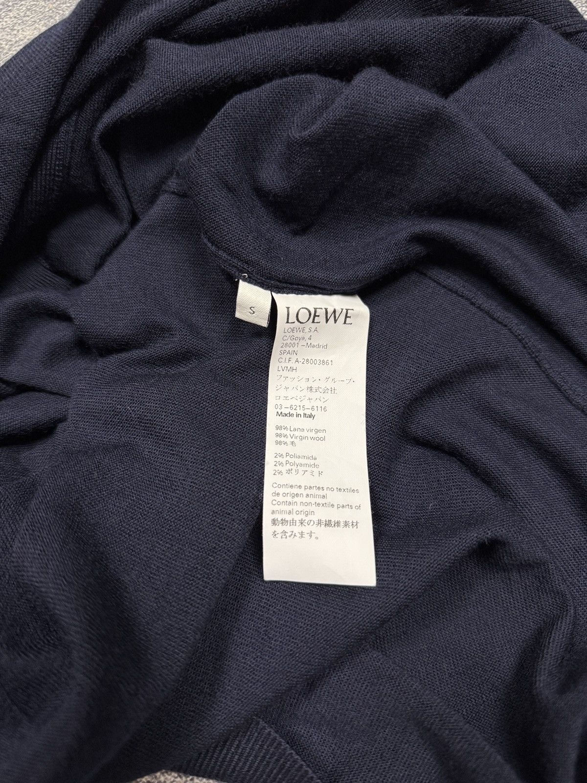 Loewe Crazy Wool Loewe Monogram Cardigan Size US S / EU 44-46 / 1 - 8 Thumbnail