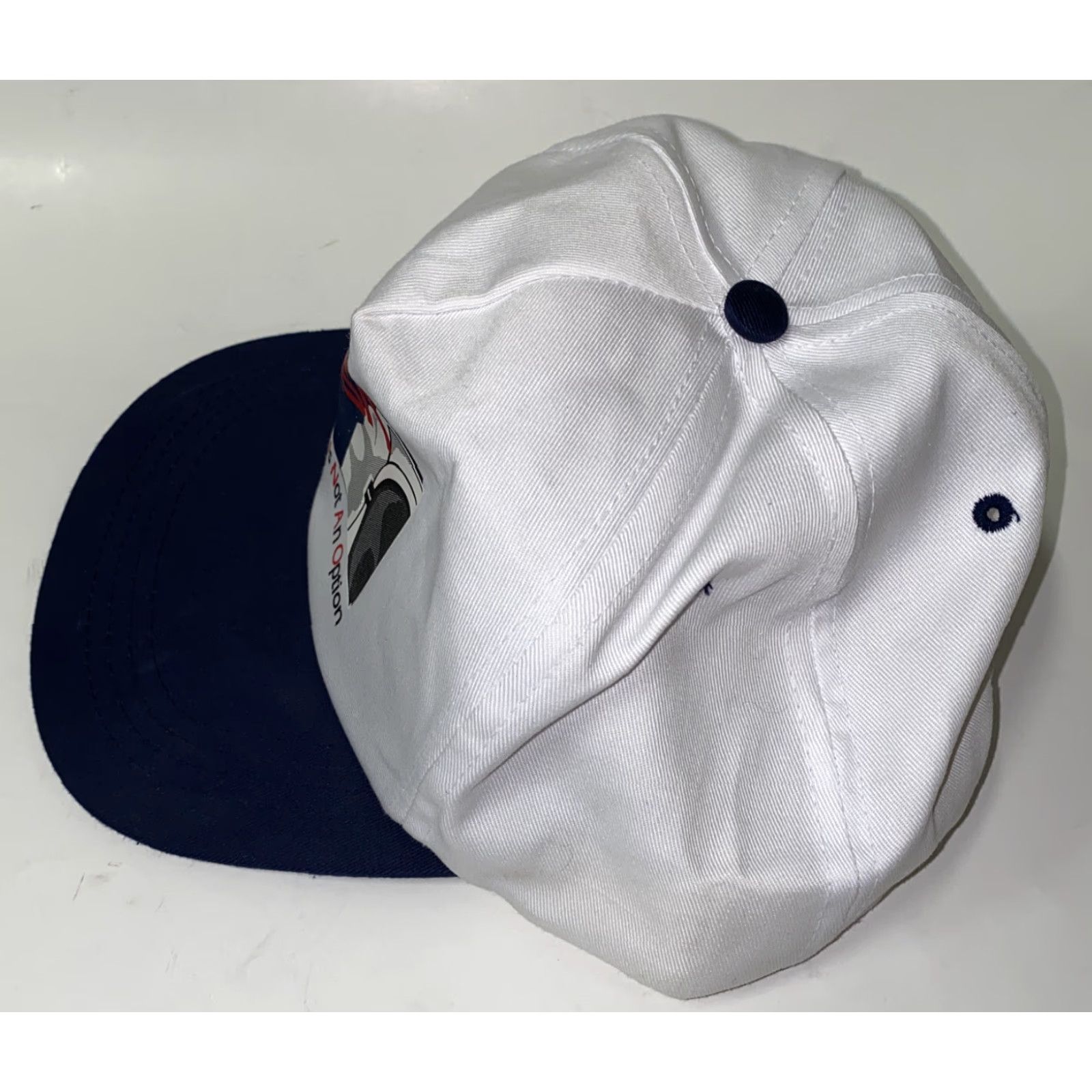 NASA Sportcap White NASA Hat Snapback Adjustable Hat Mens White Snapback NASA Hat Adjustable Size ONE SIZE - 4 Thumbnail