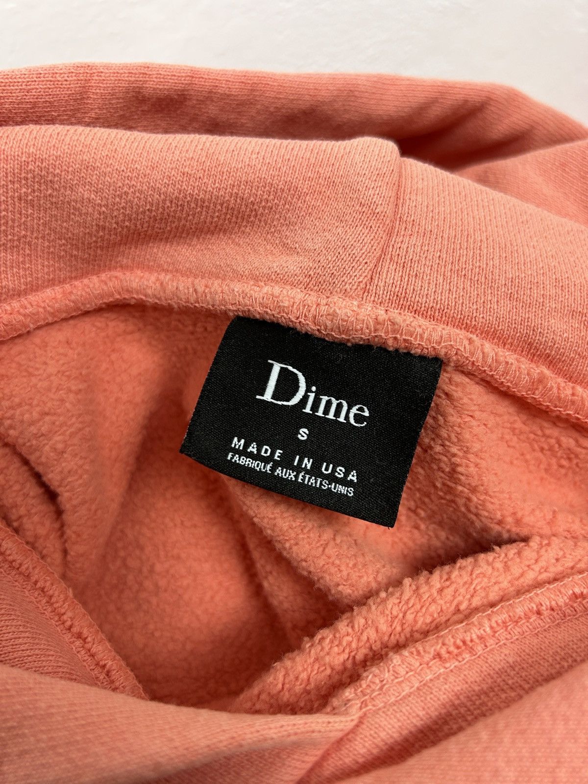 Dime Dime Center Logo Hoodie In Pink Size US S / EU 44-46 / 1 - 7 Thumbnail