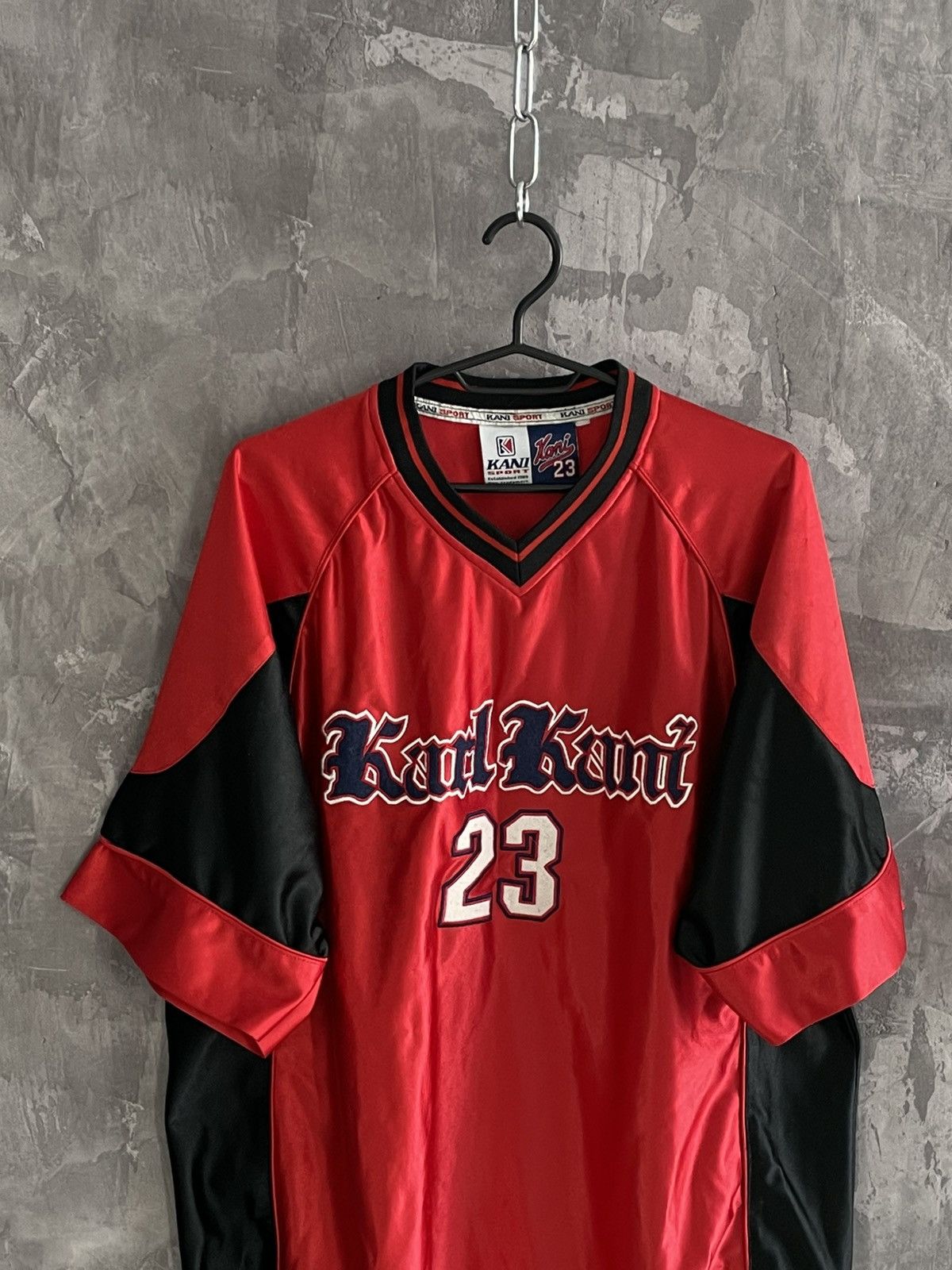 Karl Kani × Rap Tees × Vintage Vintage 💥 Karl Kani Jersey T-Shirt RAP Size US M / EU 48-50 / 2 - 2 Thumbnail