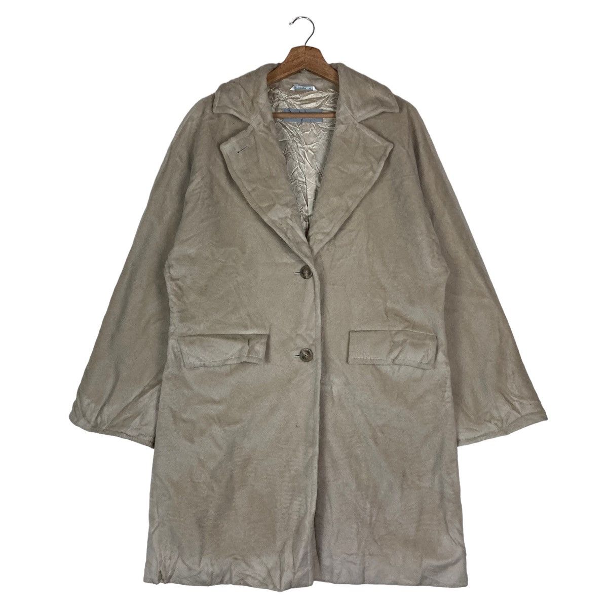 Max Mara Max Mara Fashion Week Flat Button Trench Coat Long Jacket Size S / US 4 / IT 40 - 1 Thumbnail