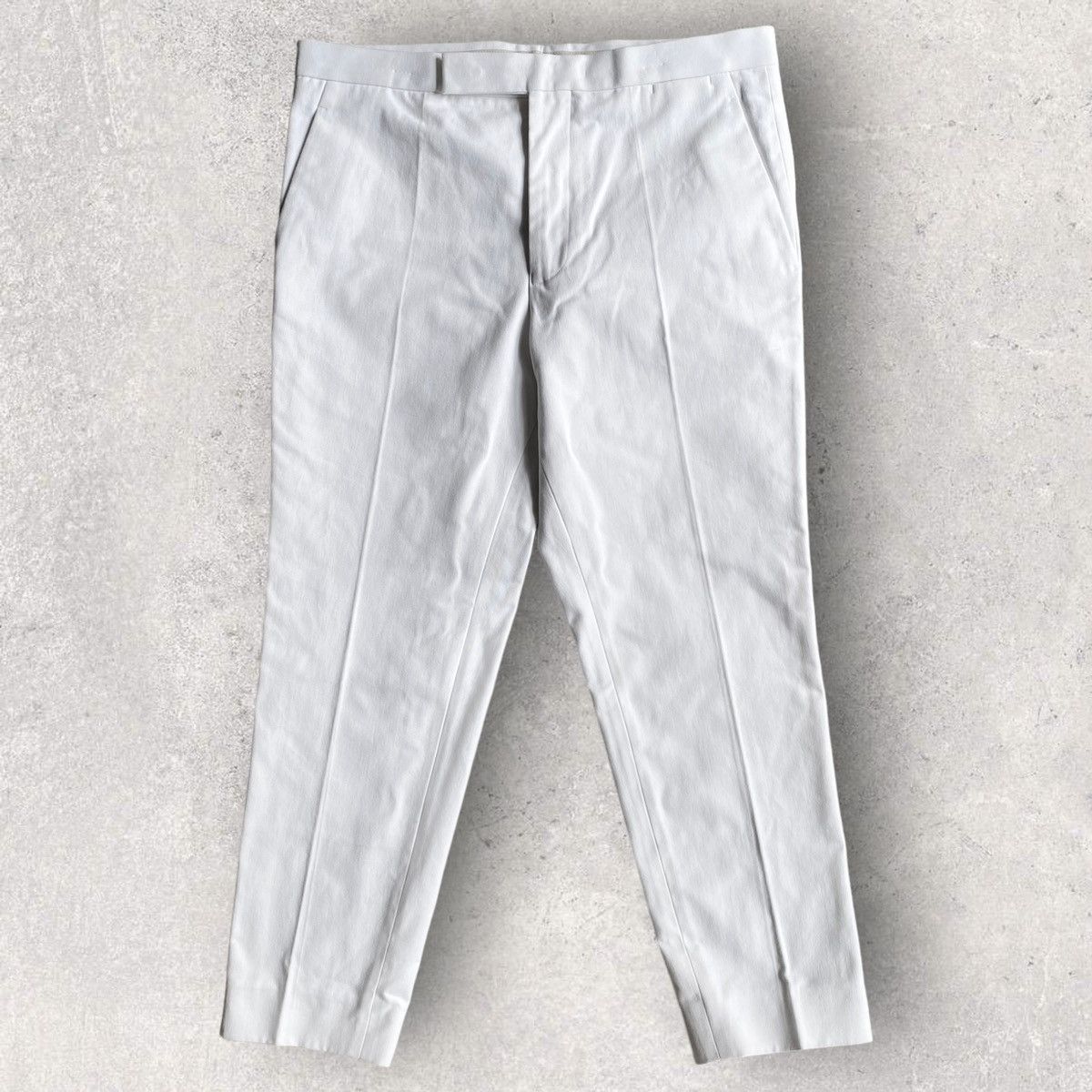 Haider Ackermann Haider Ackermann White Cotton Pants Size US 32 / EU 48 - 2 Thumbnail