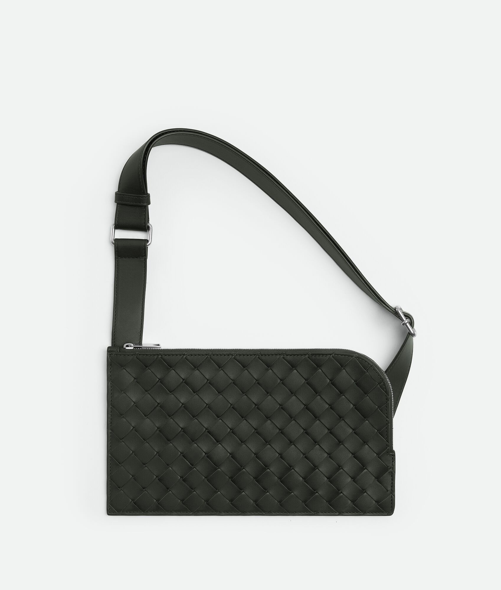 Bottega Veneta o1n1vont0225 Size: OS / Intrecciato Sling Bag in Dark Green Size ONE SIZE - 1 Thumbnail