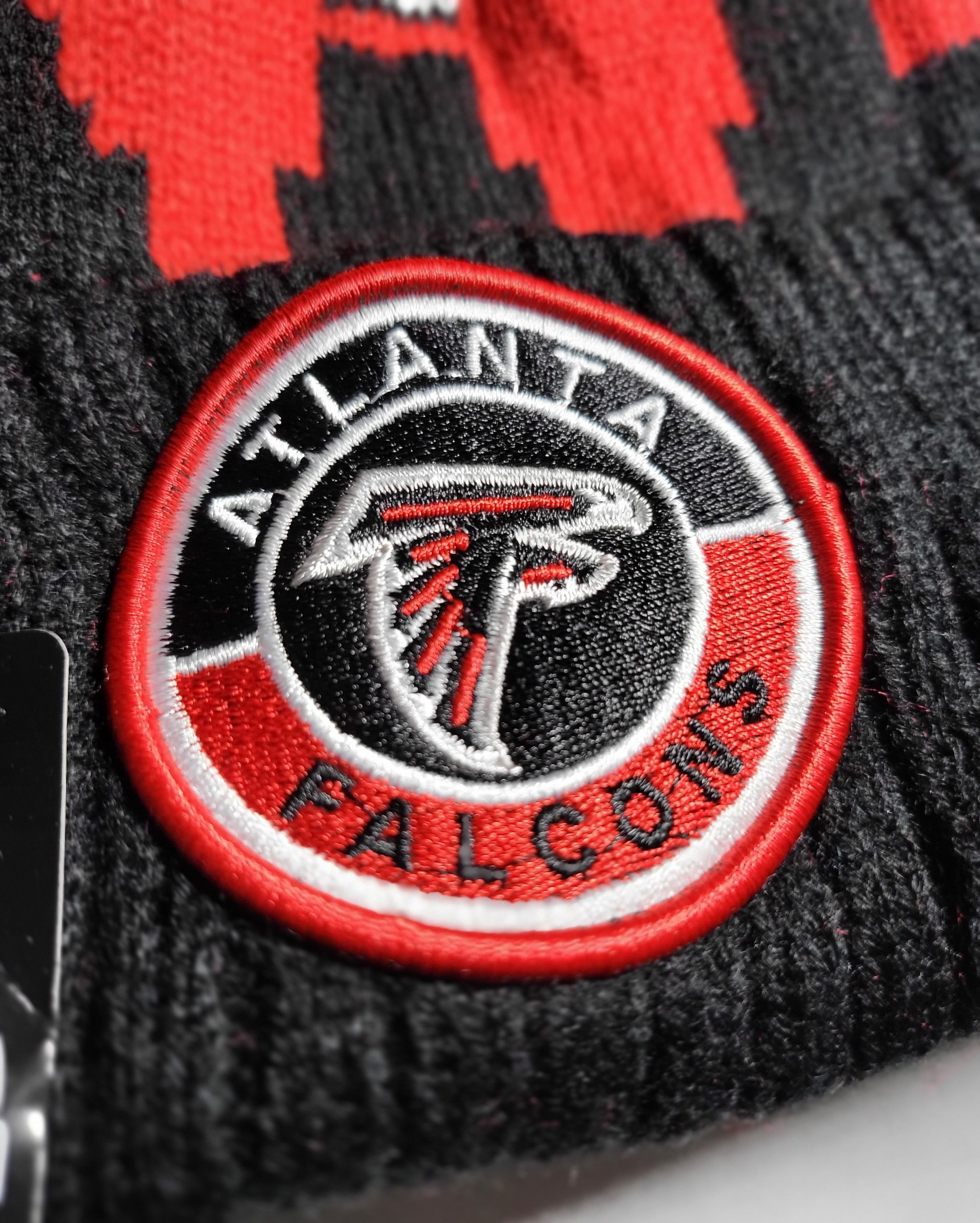 Other NWT Atlanta Falcons NFL Sports Knit Pom Beanie Fleece Lined Size ONE SIZE - 2 Thumbnail