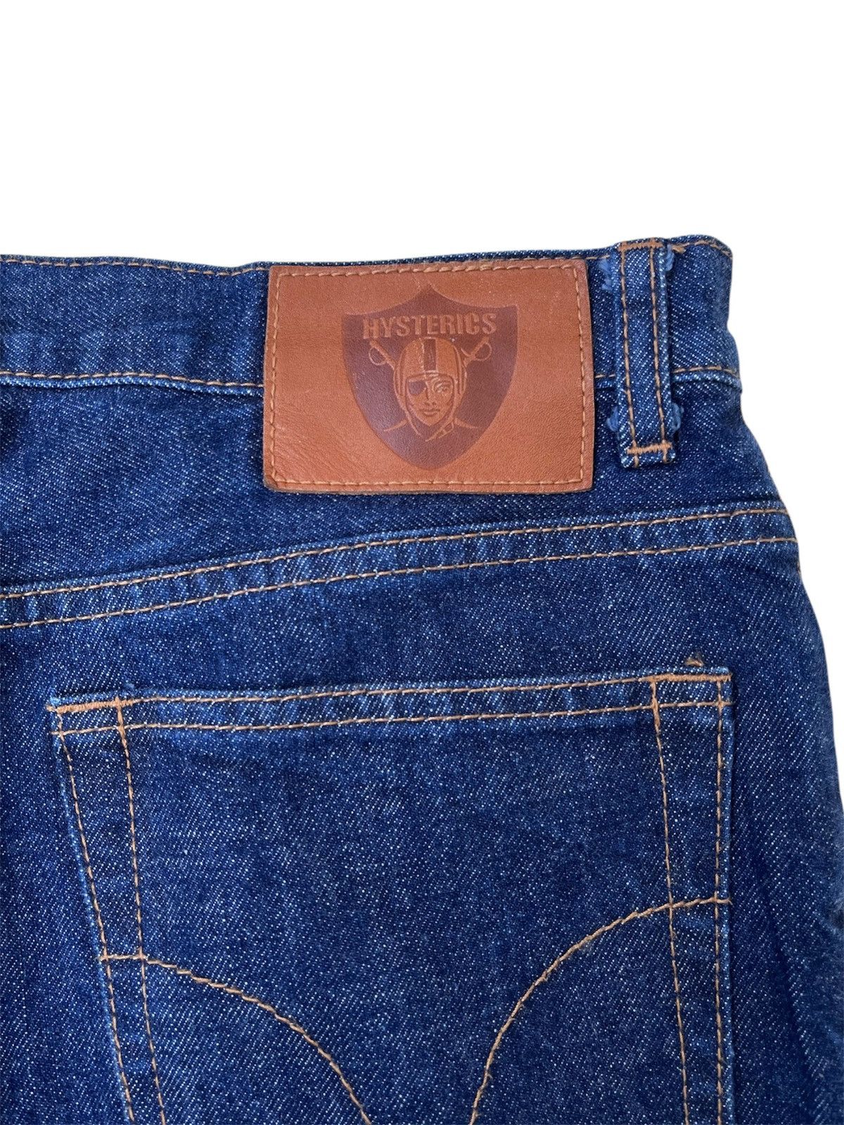 Hysteric Glamour Vintage Y2K Hysterics Raiders logo jeans Size US 32 / EU 48 - 4 Thumbnail