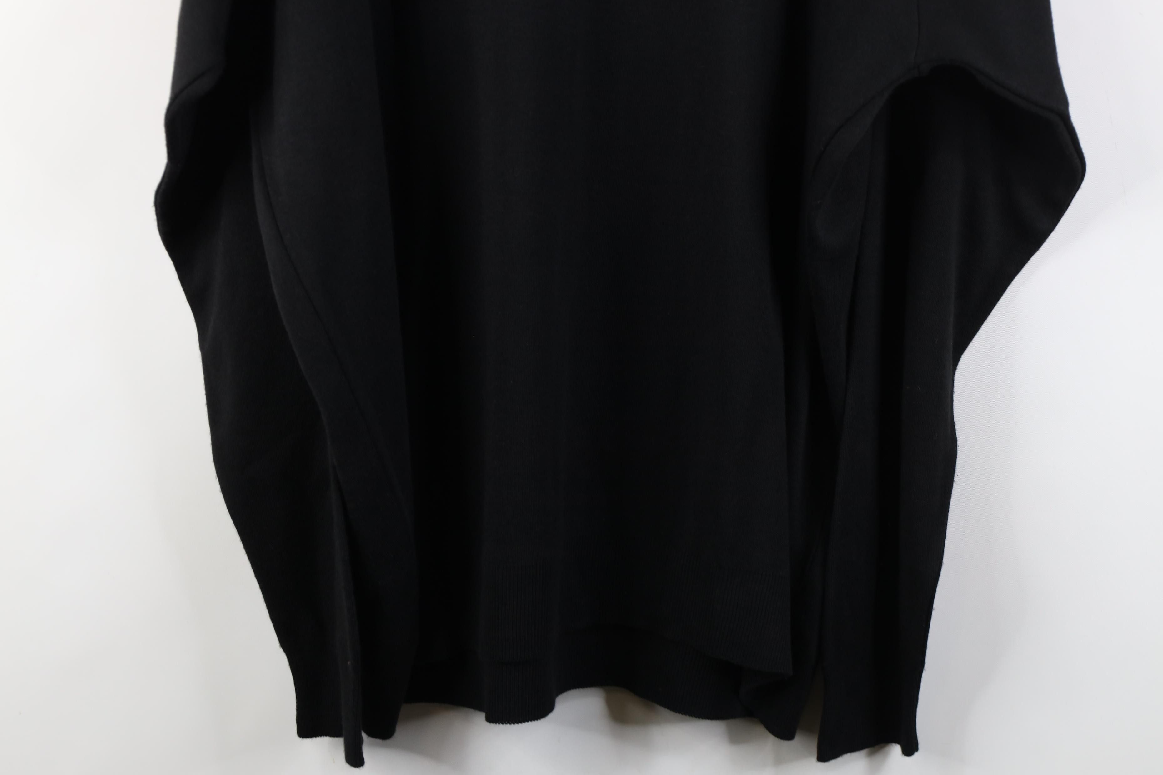 Vintage Vintage 70s Streetwear Knit Mock Neck Sweater Black USA Size US XL / EU 56 / 4 - 9 Thumbnail