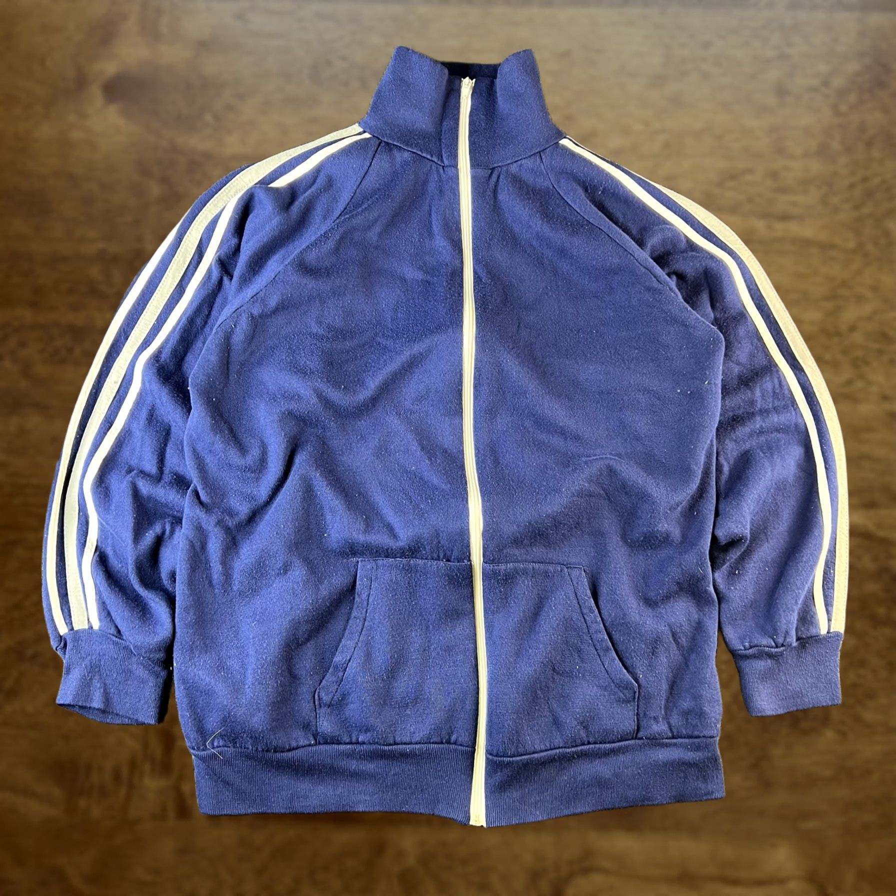 Sears VINTAGE Sears Jacket Mens 2XL Tall Blue Fleece Track Full Zip Activewear 70s Size US XXL / EU 58 / 5 - 1 Thumbnail