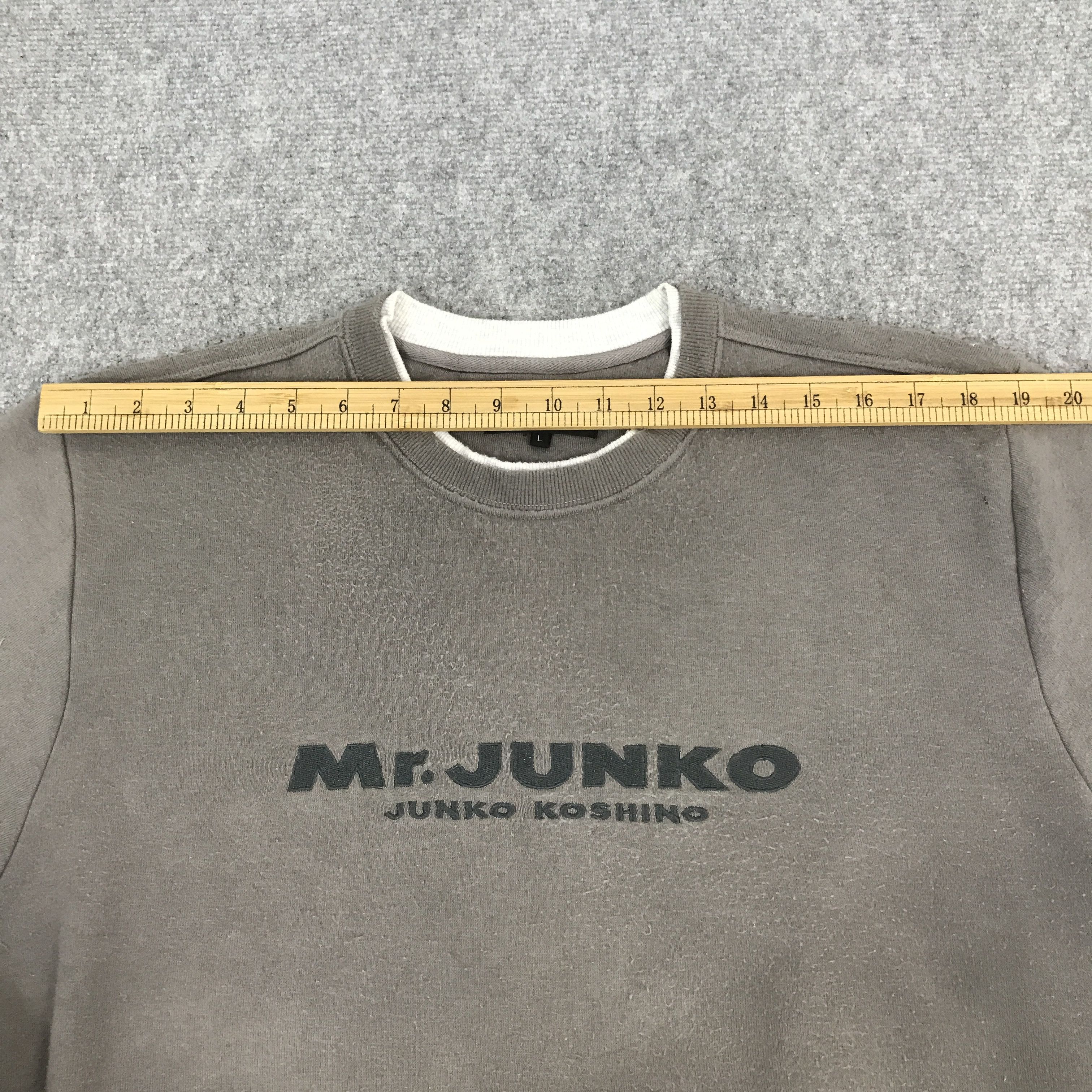 Japanese Brand × Mr. Junko Mr Junko Spell Out Sweatshirt Size US M / EU 48-50 / 2 - 5 Thumbnail