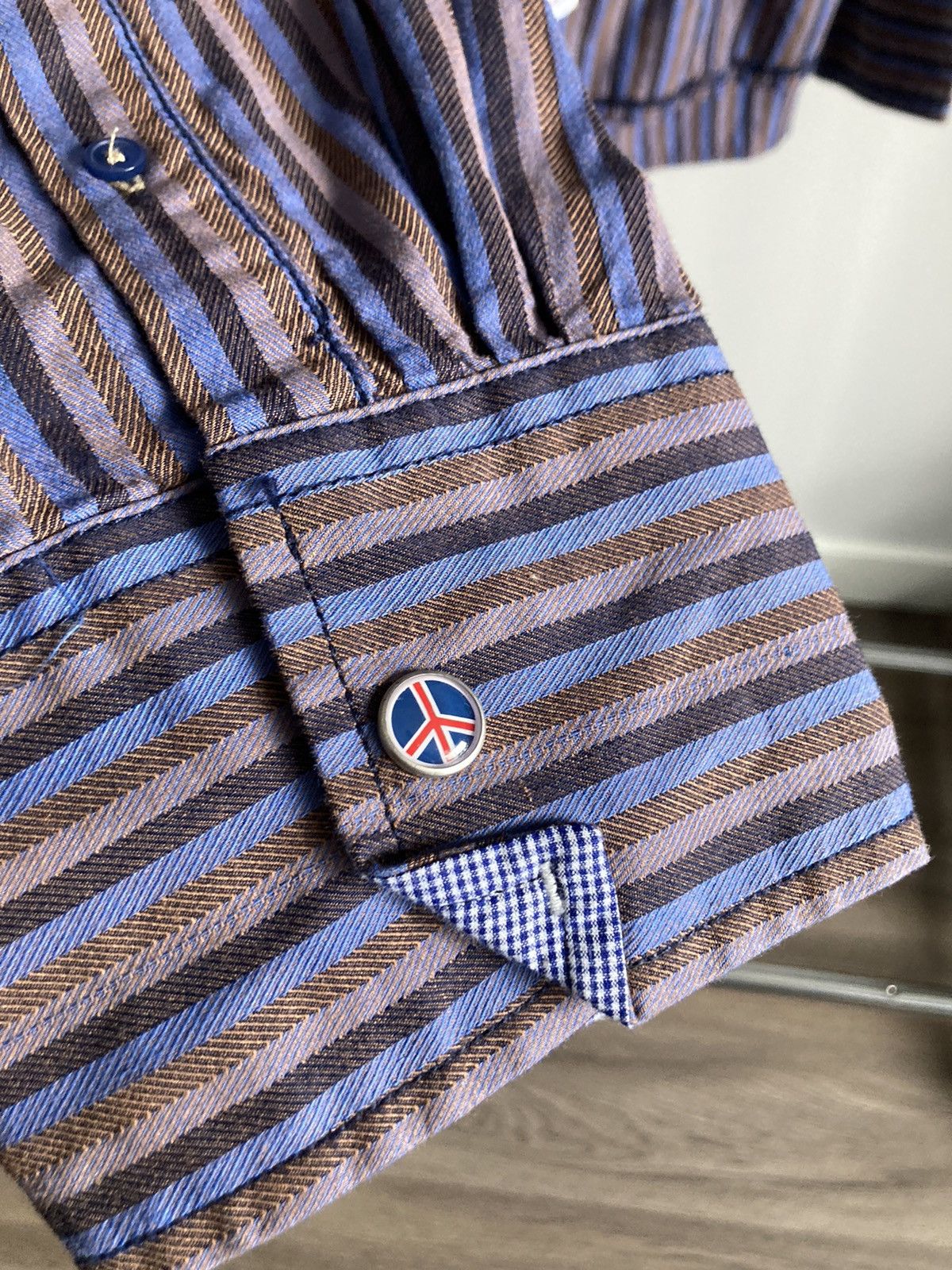 English Laundry English Laundry John Lennon Plaid Shirt Size 44L - 7 Thumbnail