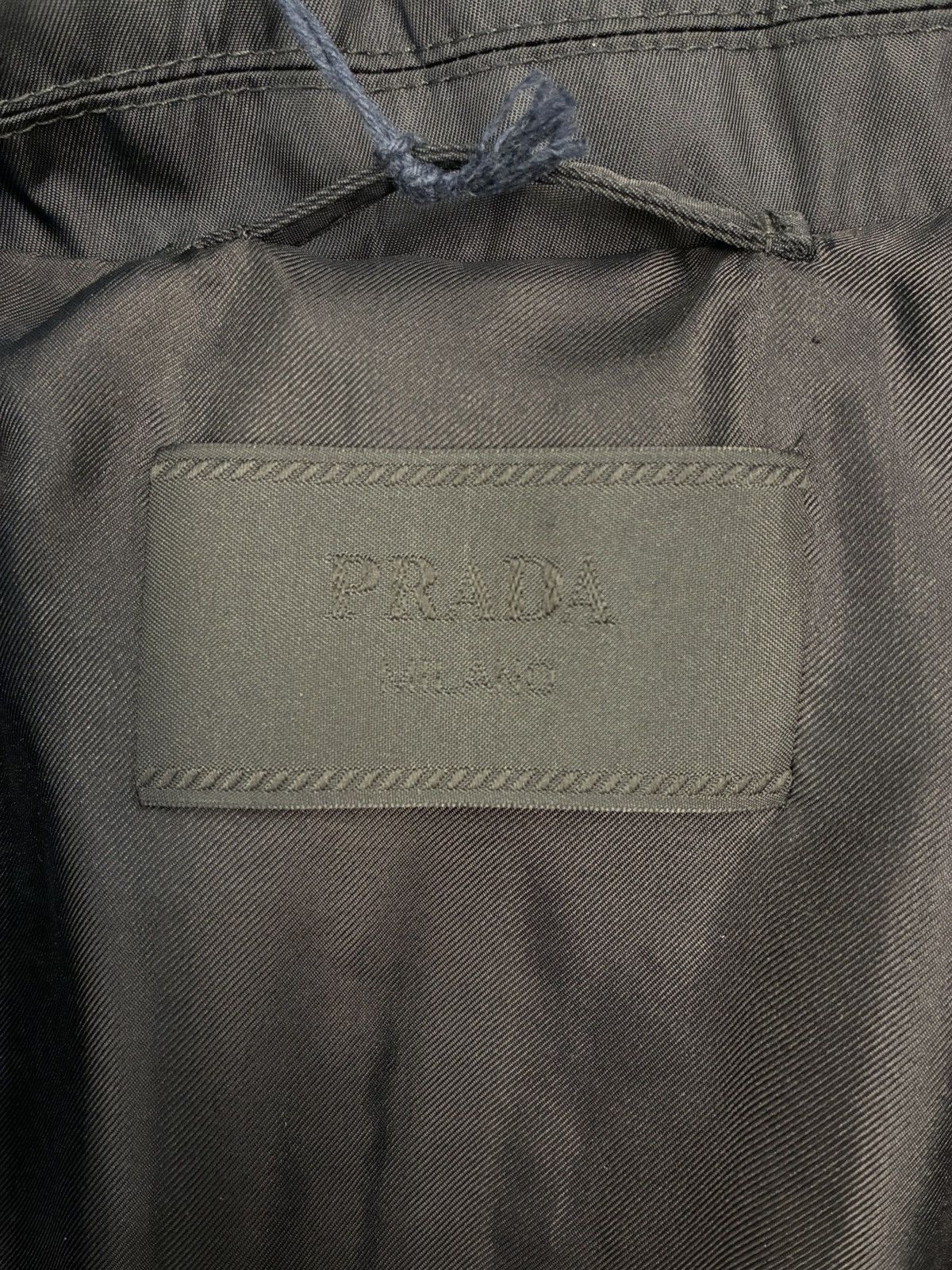 Prada PRADA STUDDED RE-NYLON BLOUSON JACKET Size US M / EU 48-50 / 2 - 8 Thumbnail