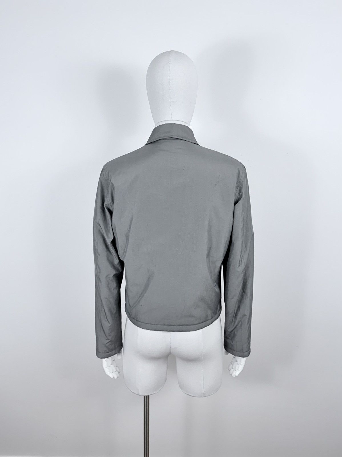 Yves Saint Laurent S/S 2000 Rive Gauche Hedi Slimane Padded Silk Jacket Size US M / EU 48-50 / 2 - 7 Thumbnail