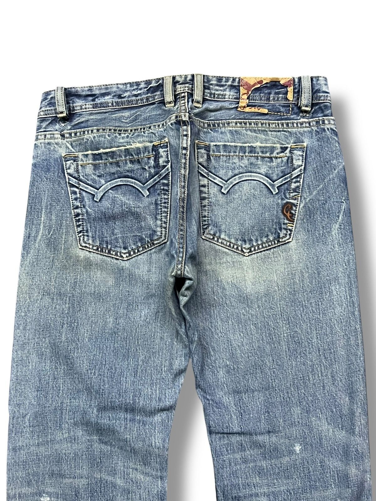Cult Of Individuality Baggy Vintage Cult Of Individuality Selvedge Denim Size US 35 - 5 Thumbnail