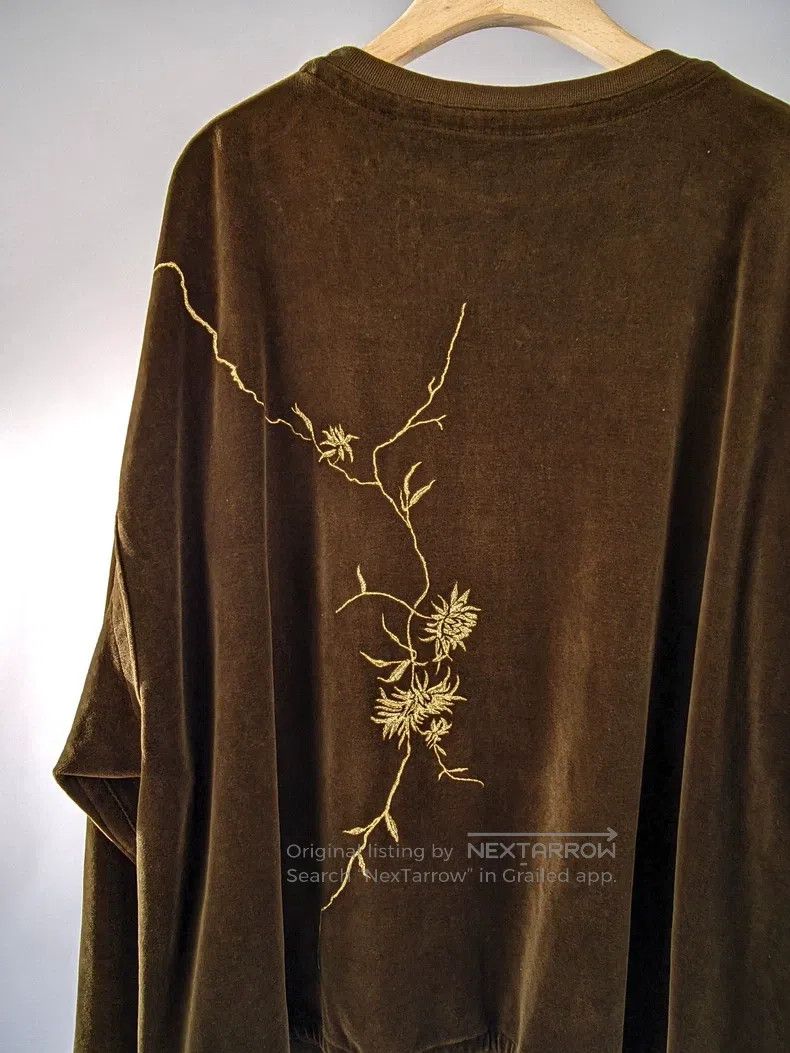 Haider Ackermann Haider Ackermann Velvet Sweatshirt Size US L / EU 52-54 / 3 - 4 Thumbnail