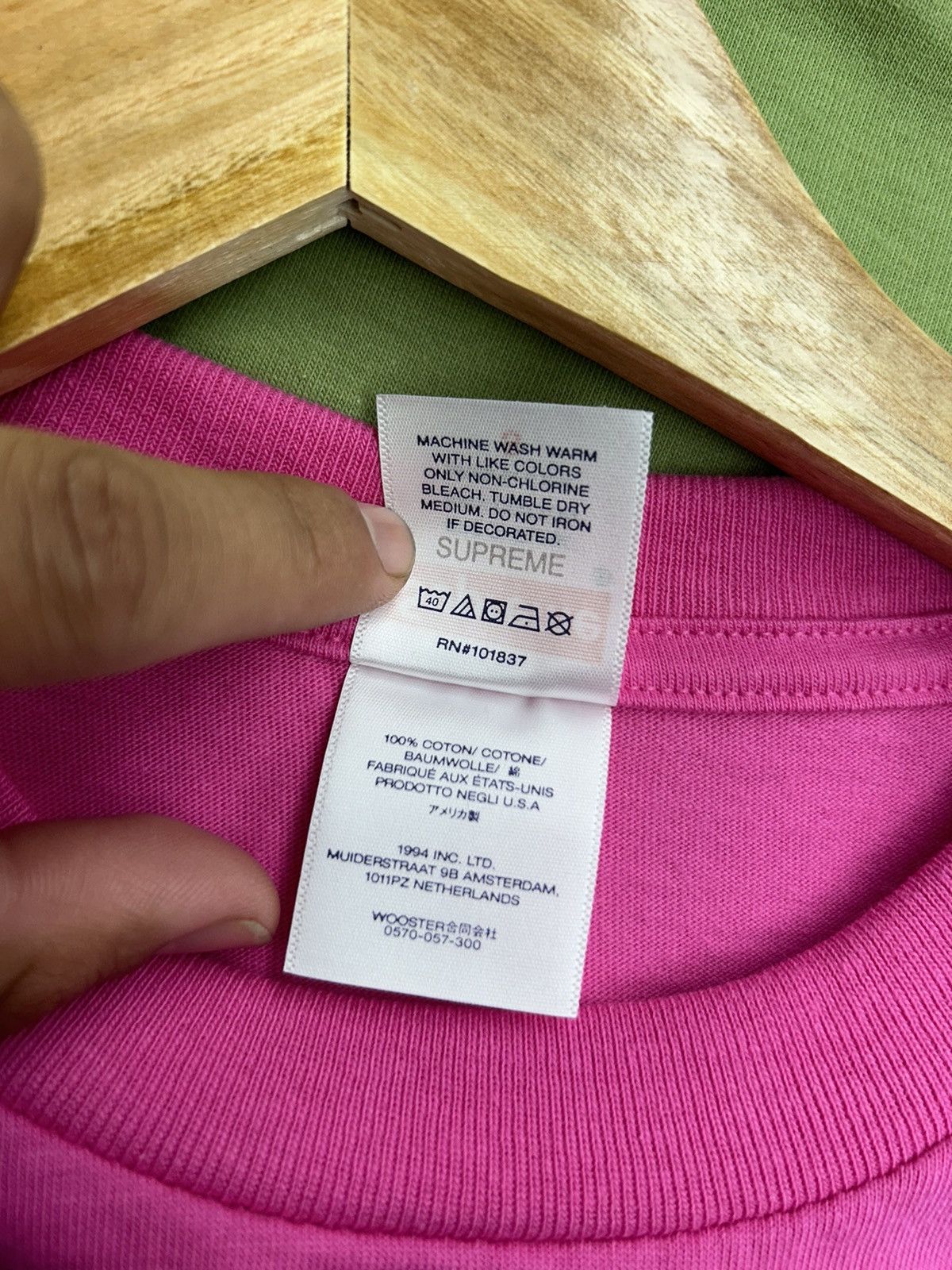 Supreme Supreme “Reverse” T-shirt Size US S / EU 44-46 / 1 - 5 Thumbnail