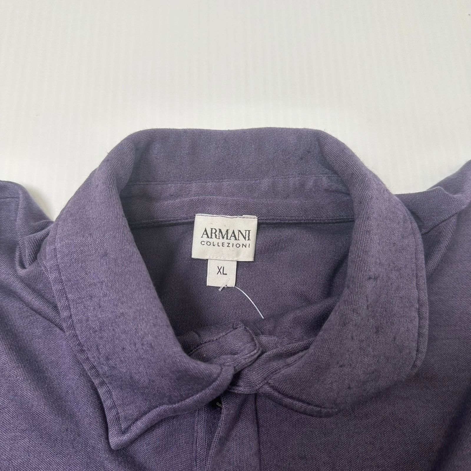 Armani Vintage Armani Collection Henley Longsleeve XL Size US XL / EU 56 / 4 - 2 Thumbnail