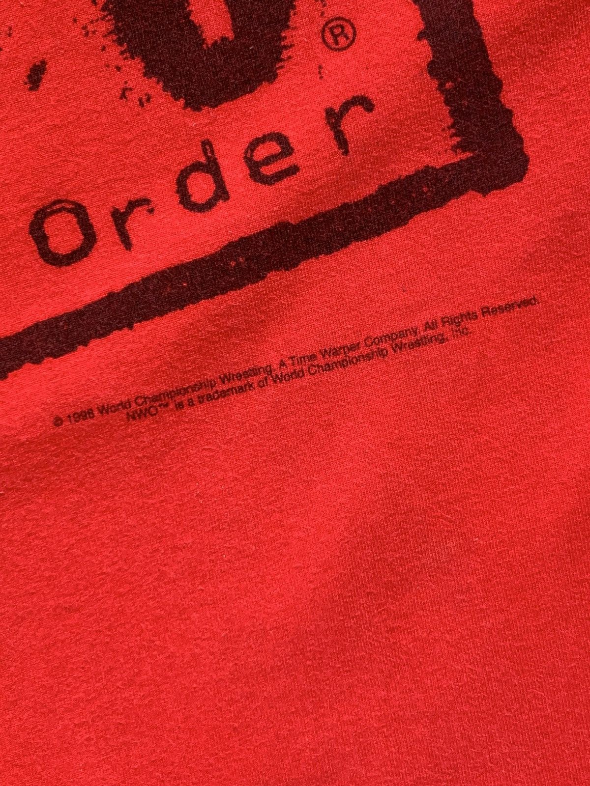 WCW/nWo Vintage 1998 WCW/NWO New World Order Rare Tshirt Size US M / EU 48-50 / 2 - 5 Thumbnail