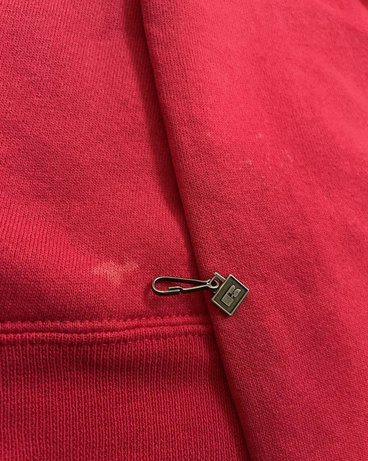 Vintage Vintage 90s Discus Athletic Red Hoodie Size US L / EU 52-54 / 3 - 5 Thumbnail