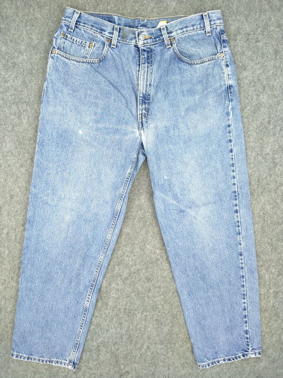Levi's Blue Wash Vintage Levi's 550 Jeans 36x29.5 Denim -JN848 Size US 36 / EU 52 - 1 Thumbnail