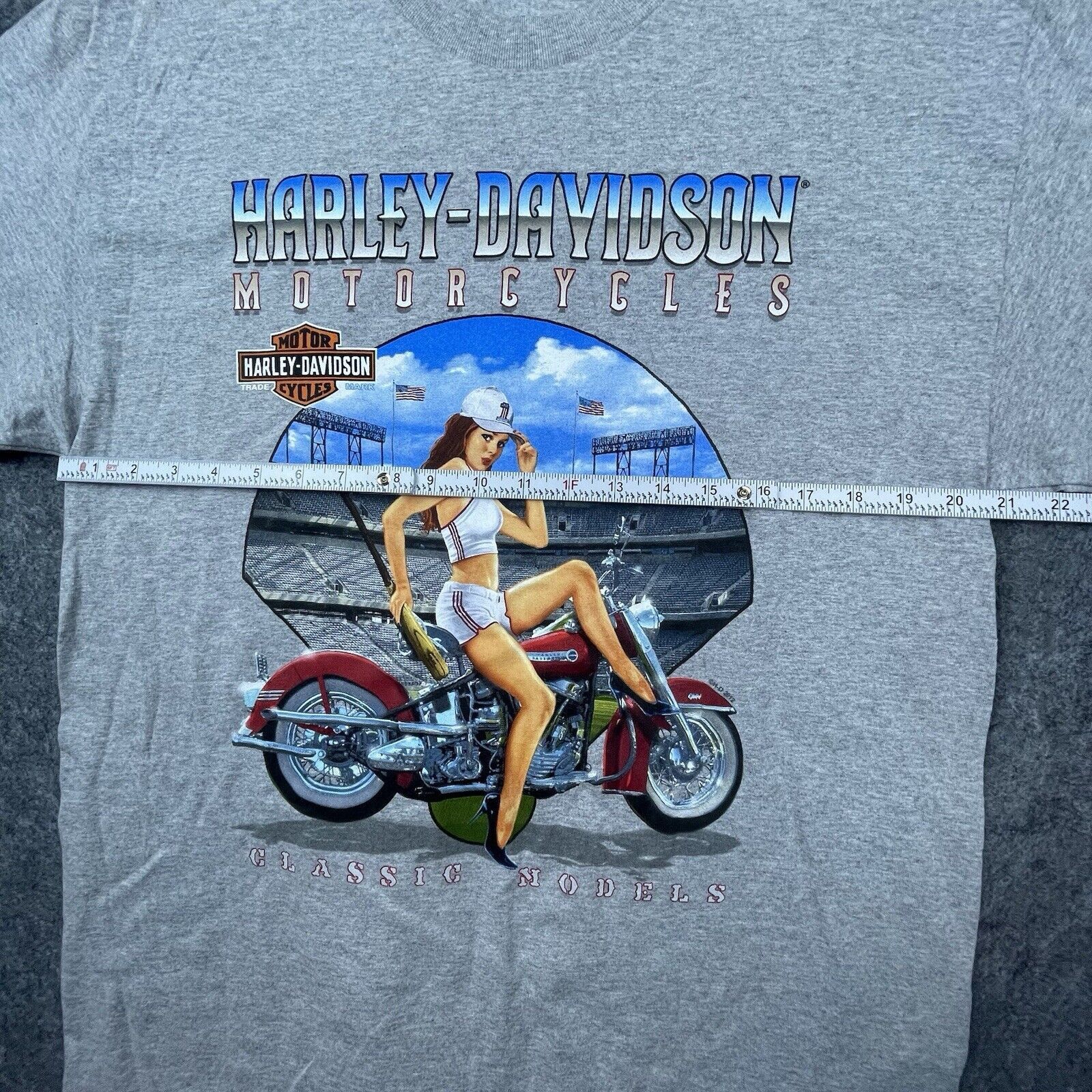 Harley Davidson Harley Davidson Shirt Large Baseball Pin-Up Tigard Oregon Size US L / EU 52-54 / 3 - 5 Thumbnail