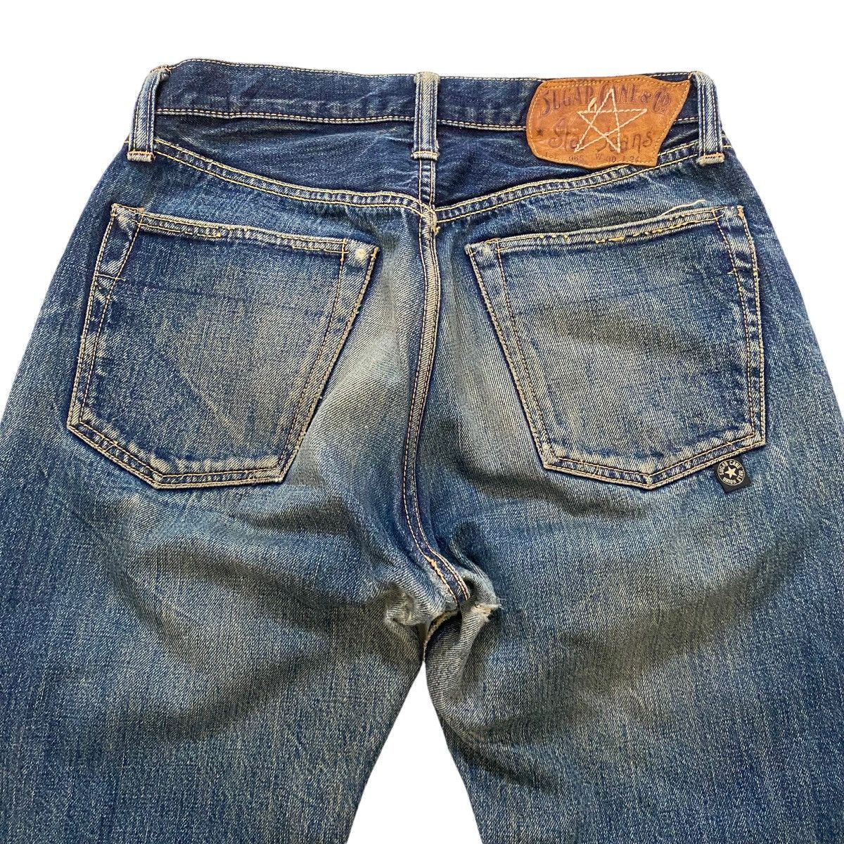Sugar Cane Last drop✨Lot-065 Sugar Cane & Co Star Jeans selvedge Size US 28 / EU 44 - 8 Thumbnail