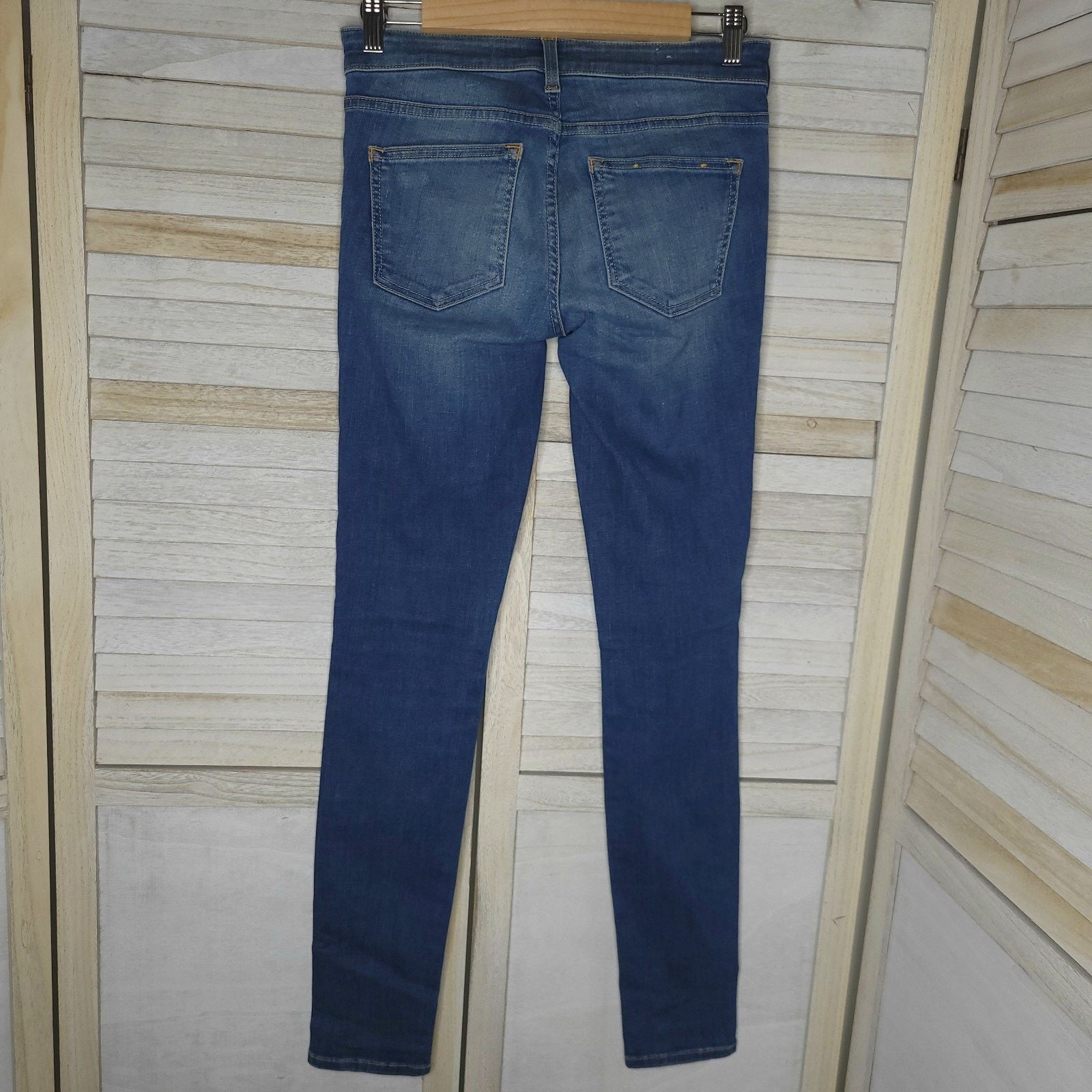 Anthropologie Pilcro Anthropologie Stretch Skinny Jeans 26 Tall Size 28" / US 6 / IT 42 - 8 Thumbnail
