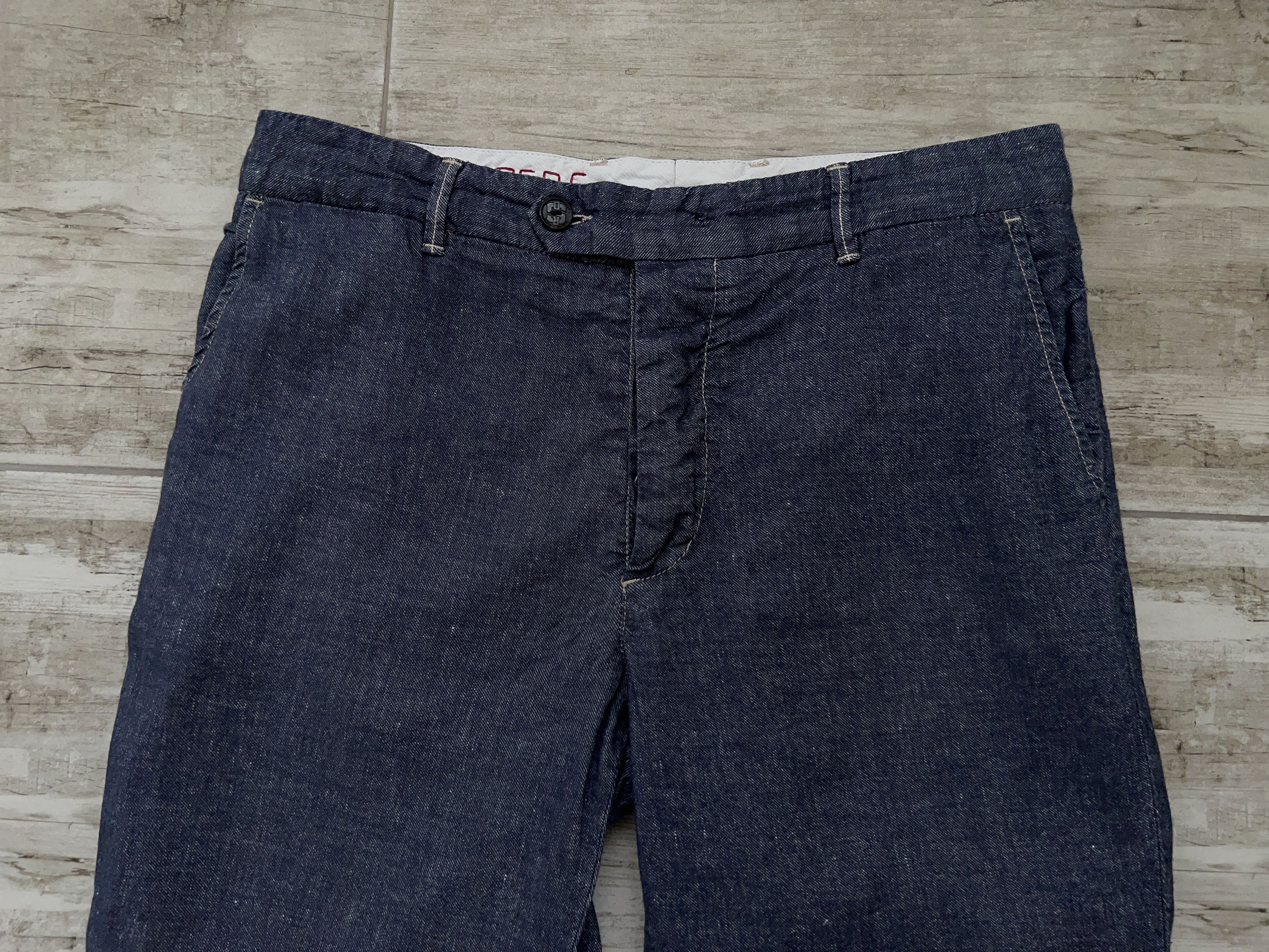 Other REDS 1400 Marine Pants Trousers Military Blue Size M W32 Size US 32 / EU 48 - 2 Thumbnail