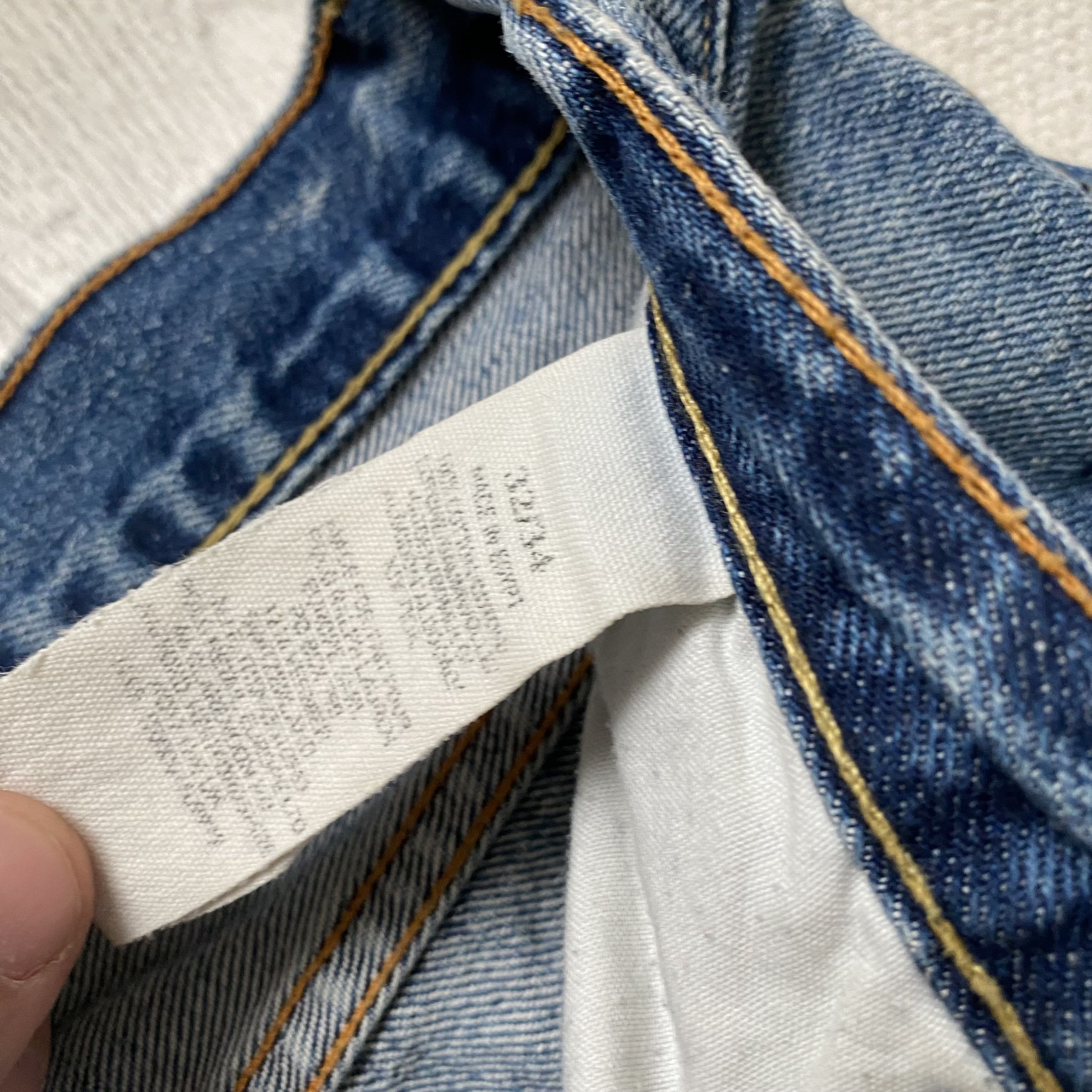 Polo Ralph Lauren 👖Vintage Polo Ralph Lauren Denim Supply Distressed jeans Size US 32 / EU 48 - 8 Thumbnail