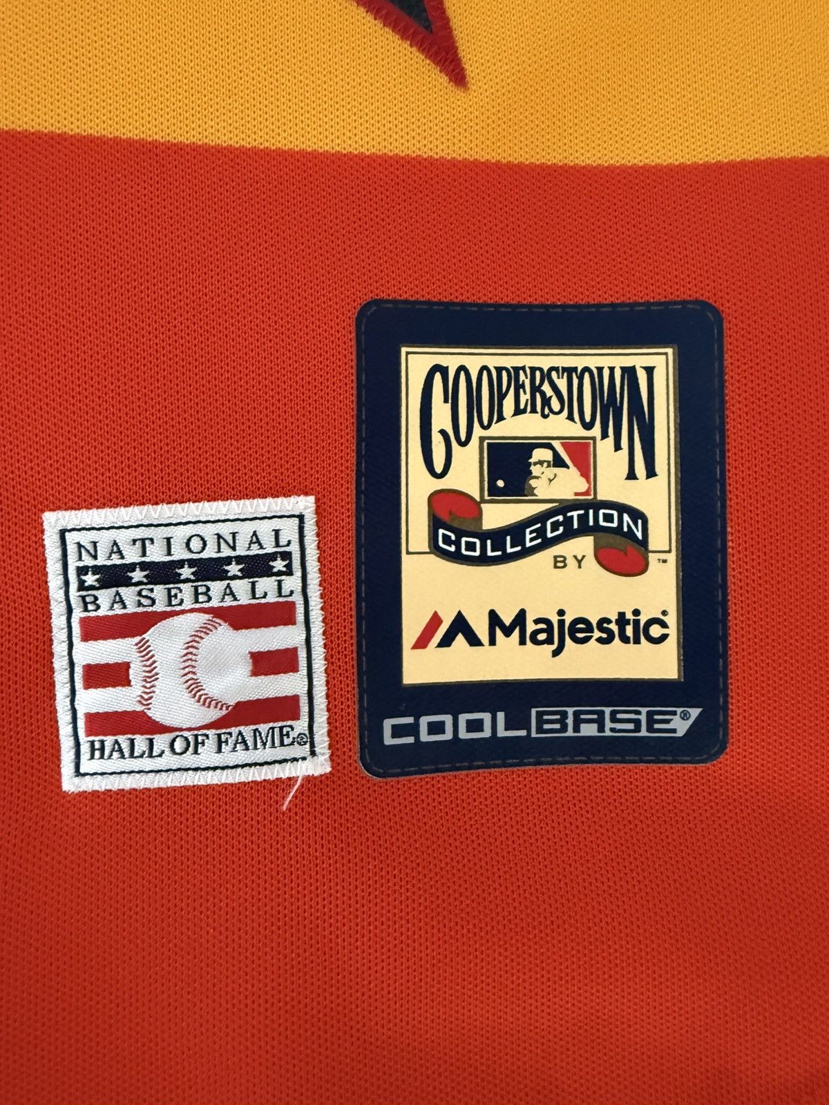 Majestic Nolan Ryan Tequila Sunrise Jersey Size US S / EU 44-46 / 1 - 3 Thumbnail