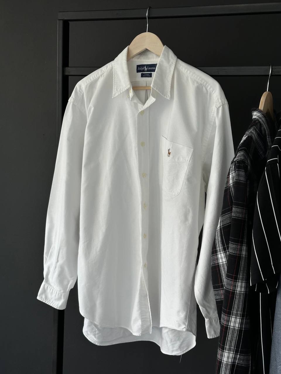 Designer × Polo Ralph Lauren × Ralph Lauren Polo Ralph Lauren Luxury Oxford White SHIRT Size US XL / EU 56 / 4 - 3 Thumbnail
